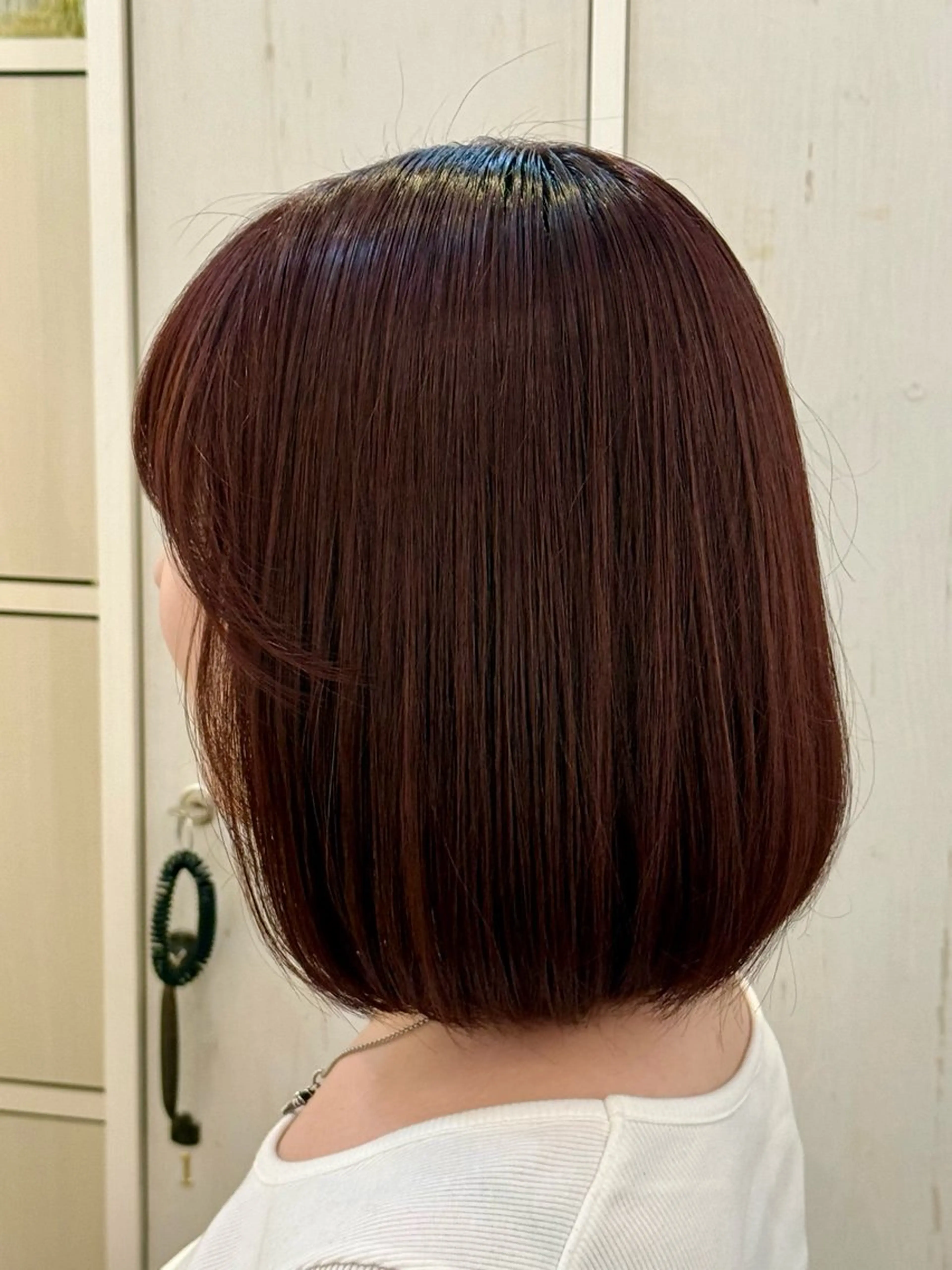 ミディアム カラー 縮毛矯正/髪質改善/ 佐々木大輔のヘアスタイル