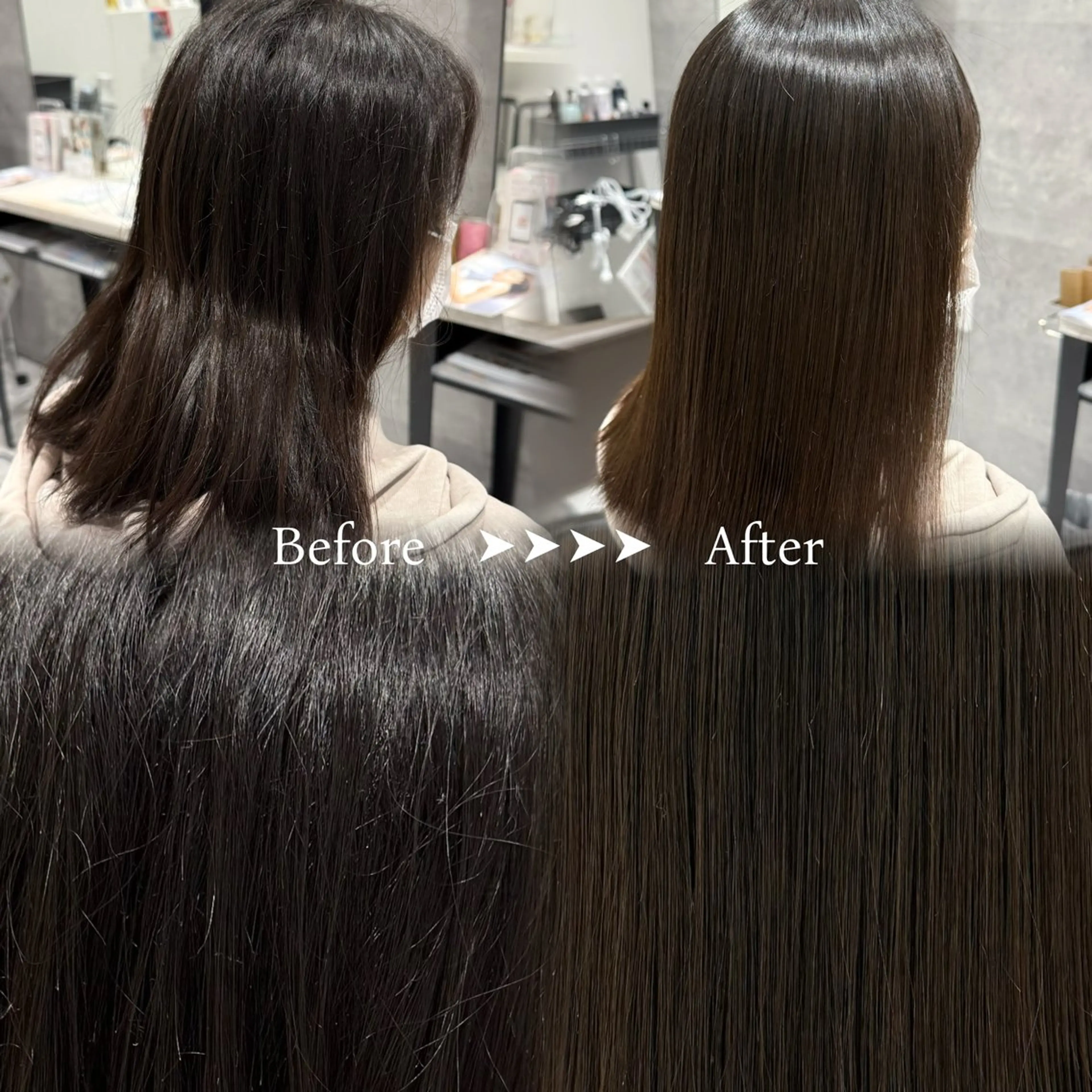 パーマ 縮毛矯正 Grow by NYNY 久野 結生のヘアスタイル