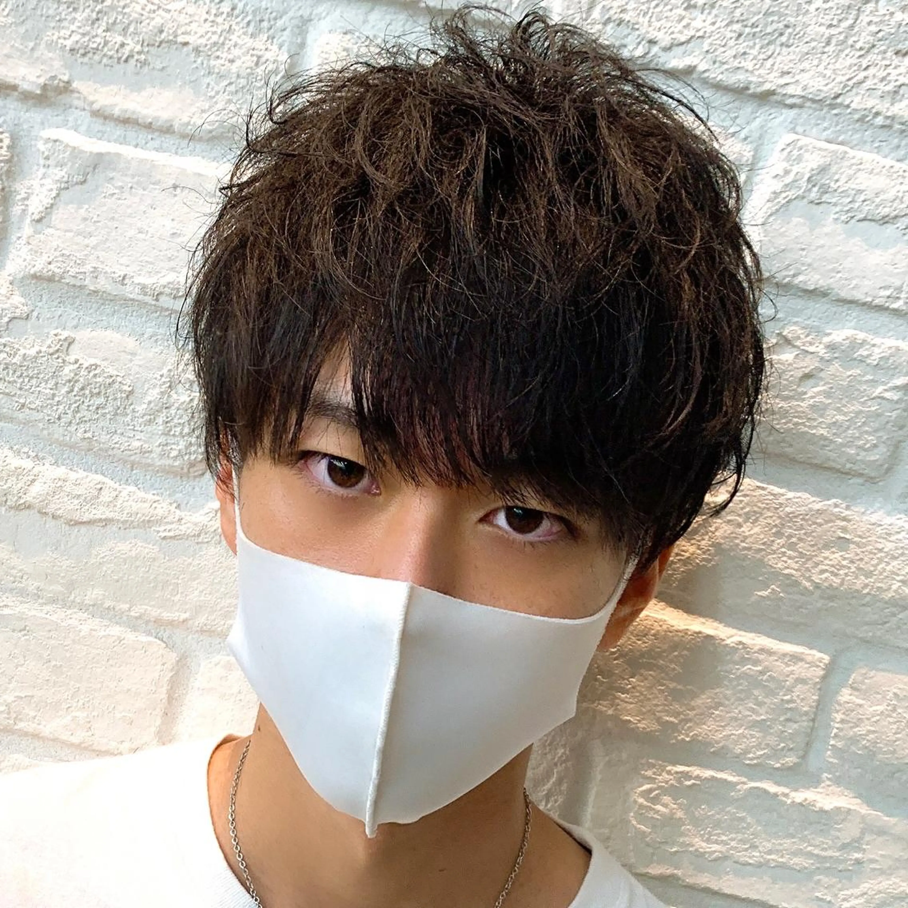 ショート MEN’S HAIR PERCUT新宿店所属・ただいま募集は 行っておりませんのヘアスタイル