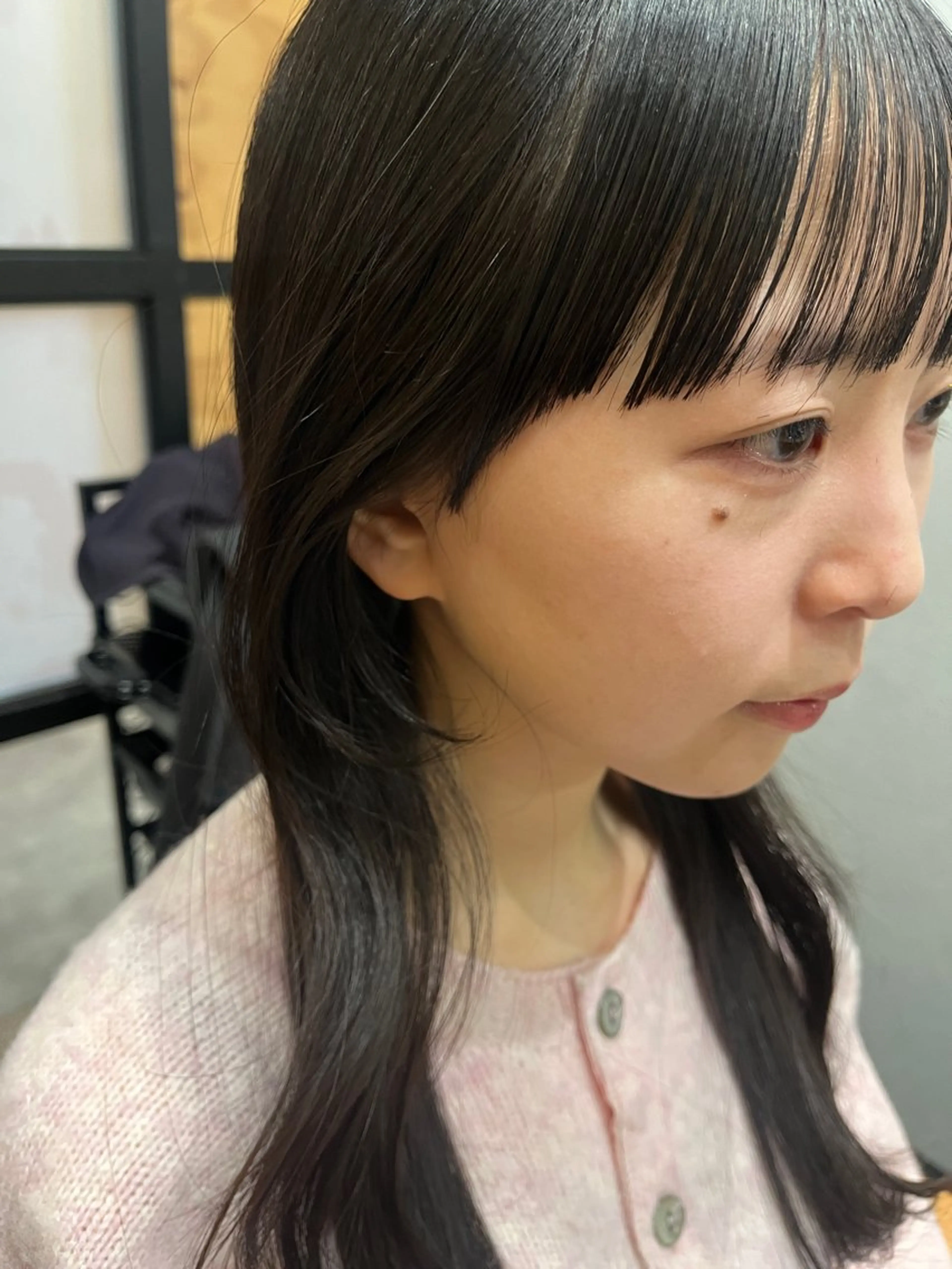 ロング カラー メンズ 久木原 ゆりのヘアスタイル