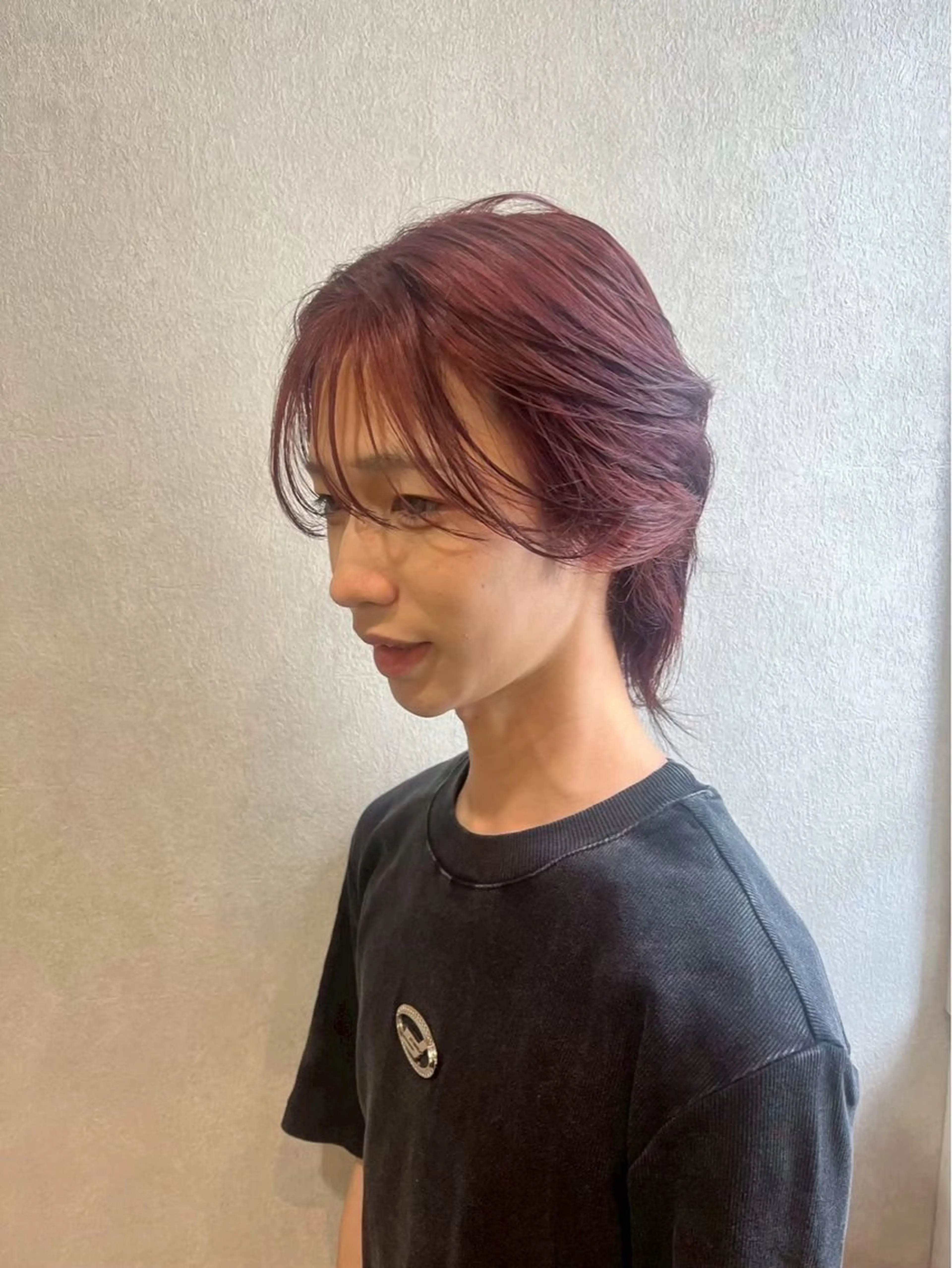 カラー メンズ メンズブリーチ ブリーチ レッドカラー ヘアカラー Flower🌼藤田 陽華のヘアスタイル