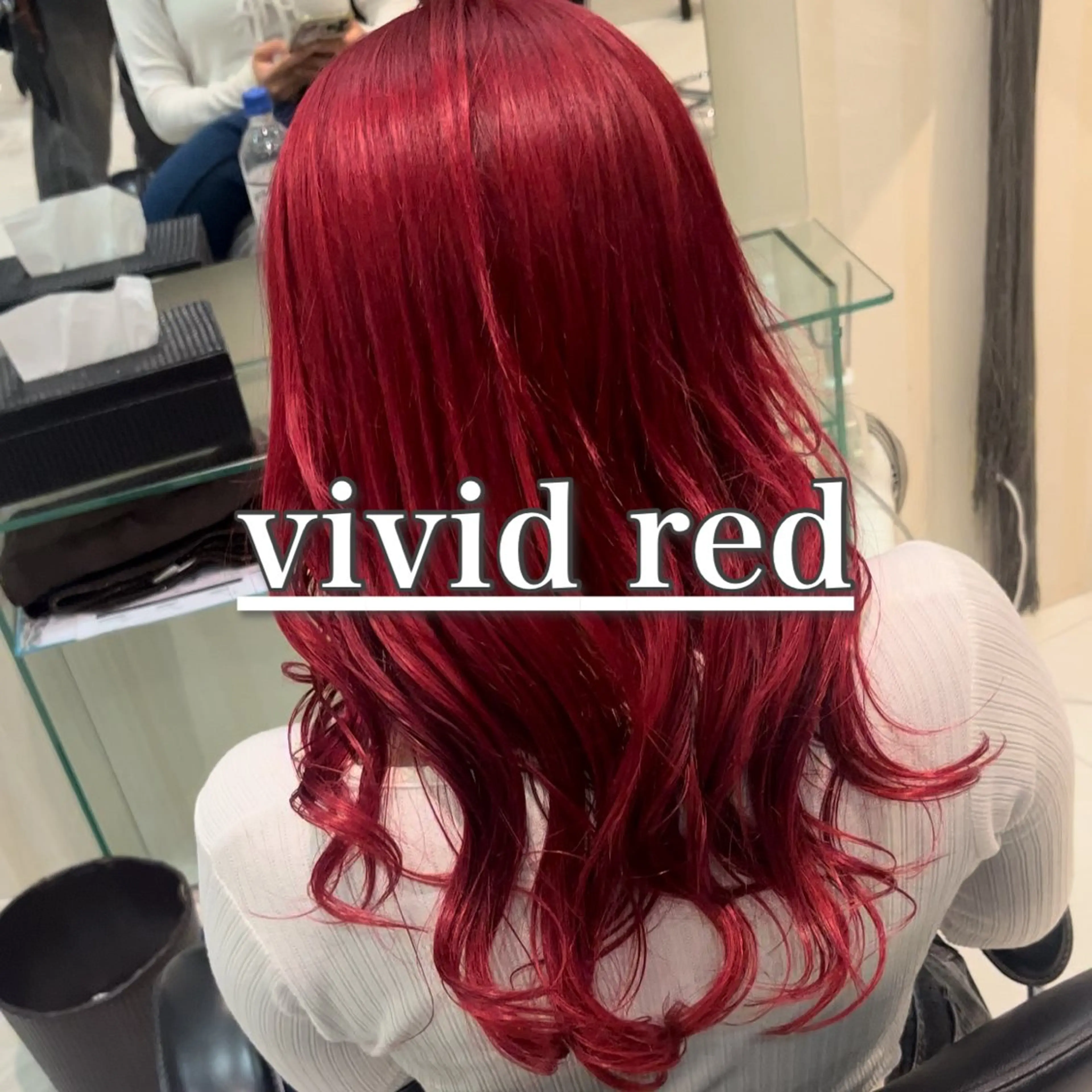 ロング カラー ブリーチ/暖色カラー 宮城陽日のヘアスタイル