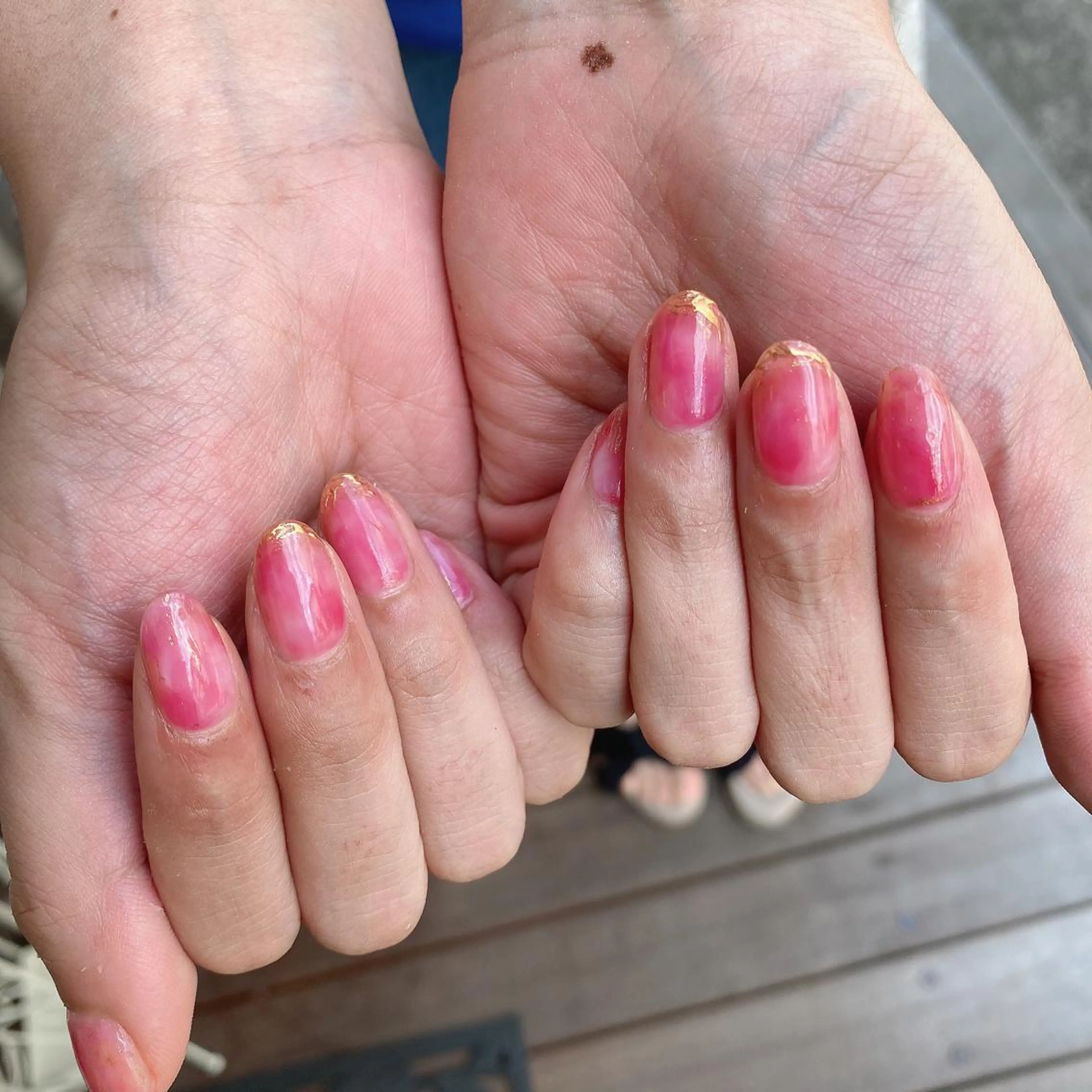 ネイル ハンドネイル 【育児休暇中】今中 沙季のネイルデザイン