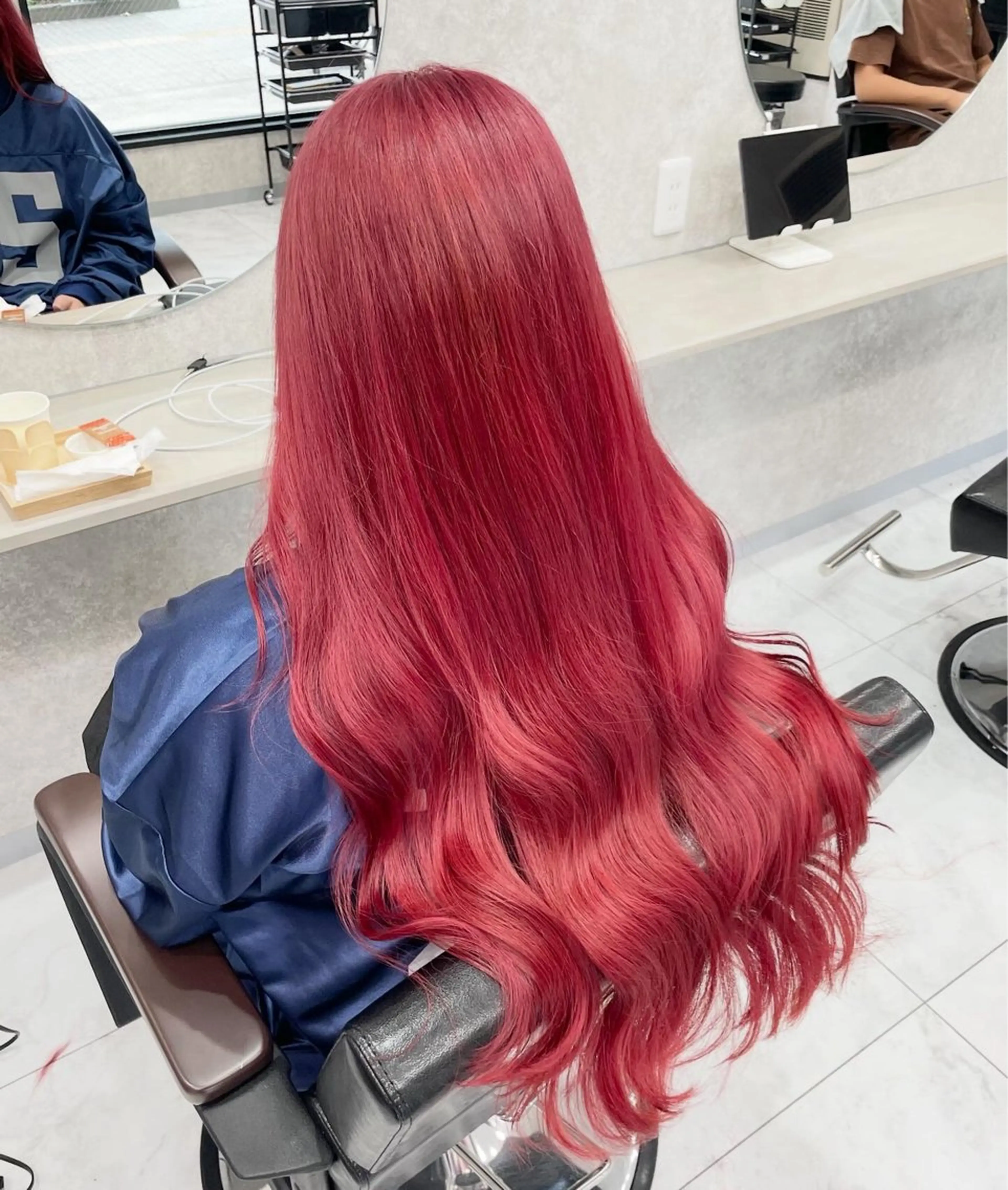 ロング 🦋ハイトーン🦋 石山 希理🦋のヘアスタイル