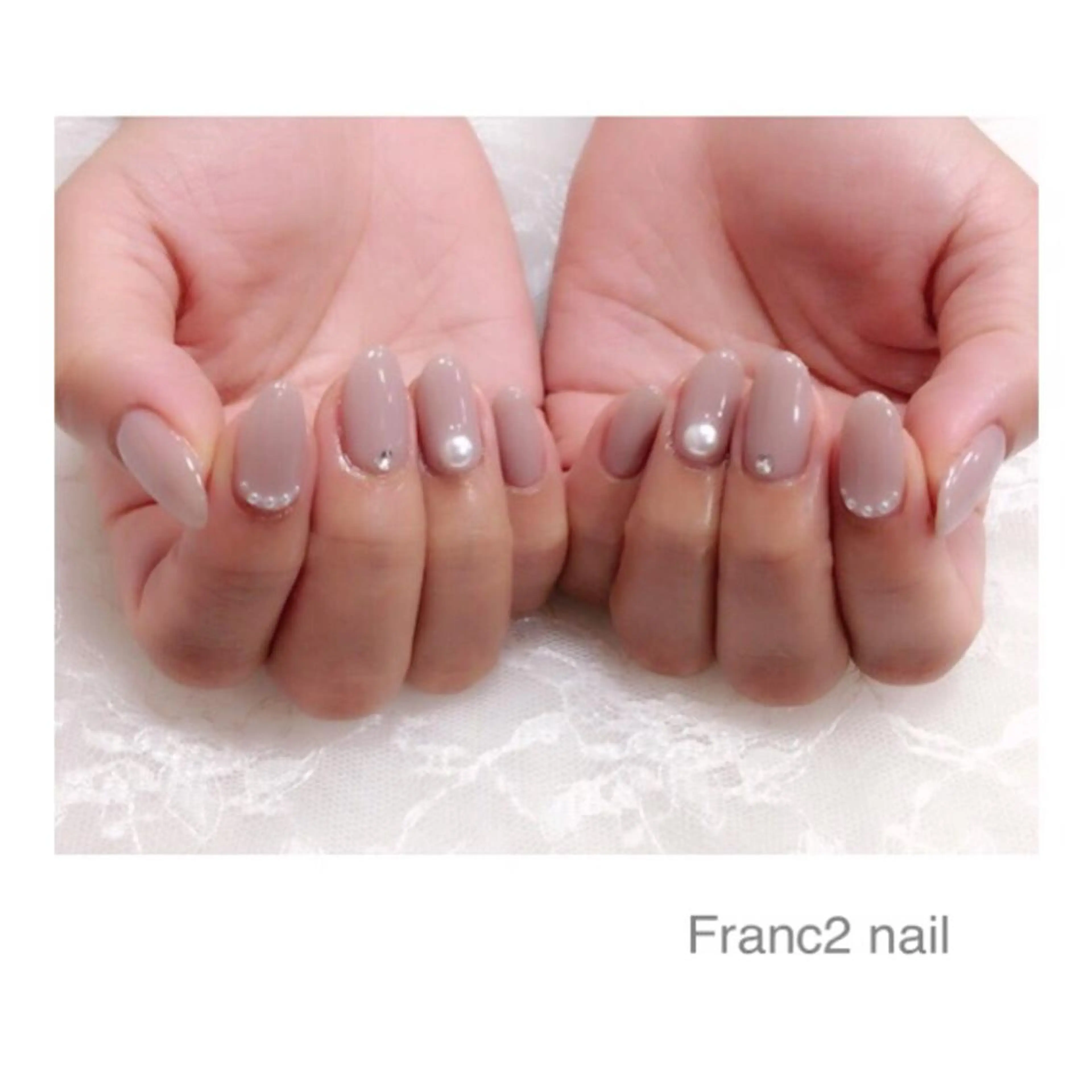 ネイル 玉造、森ノ宮 fran2 nailのネイルデザイン