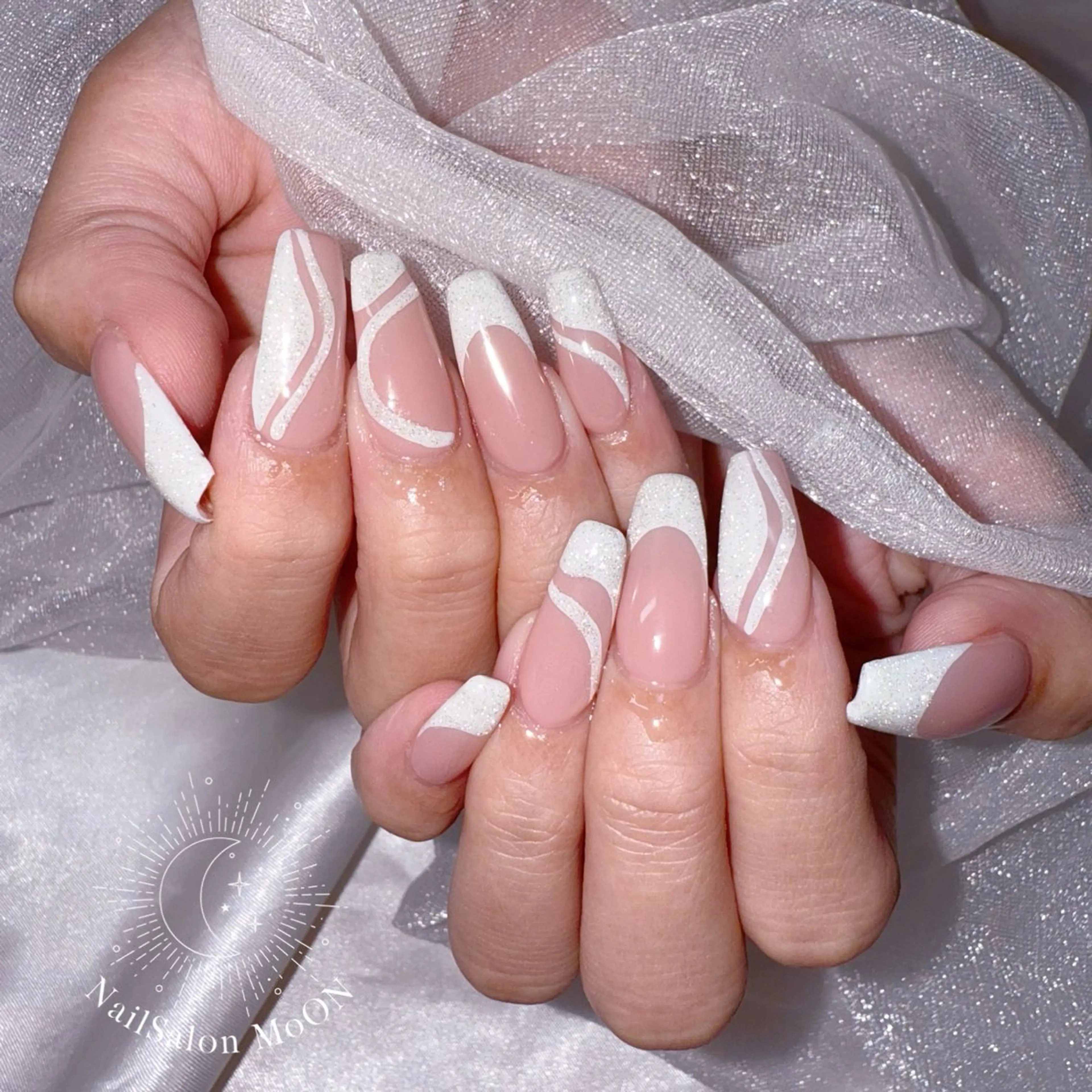 ネイル ハンドネイル ハンドケア MoON...❤︎ MeGuのネイルデザイン