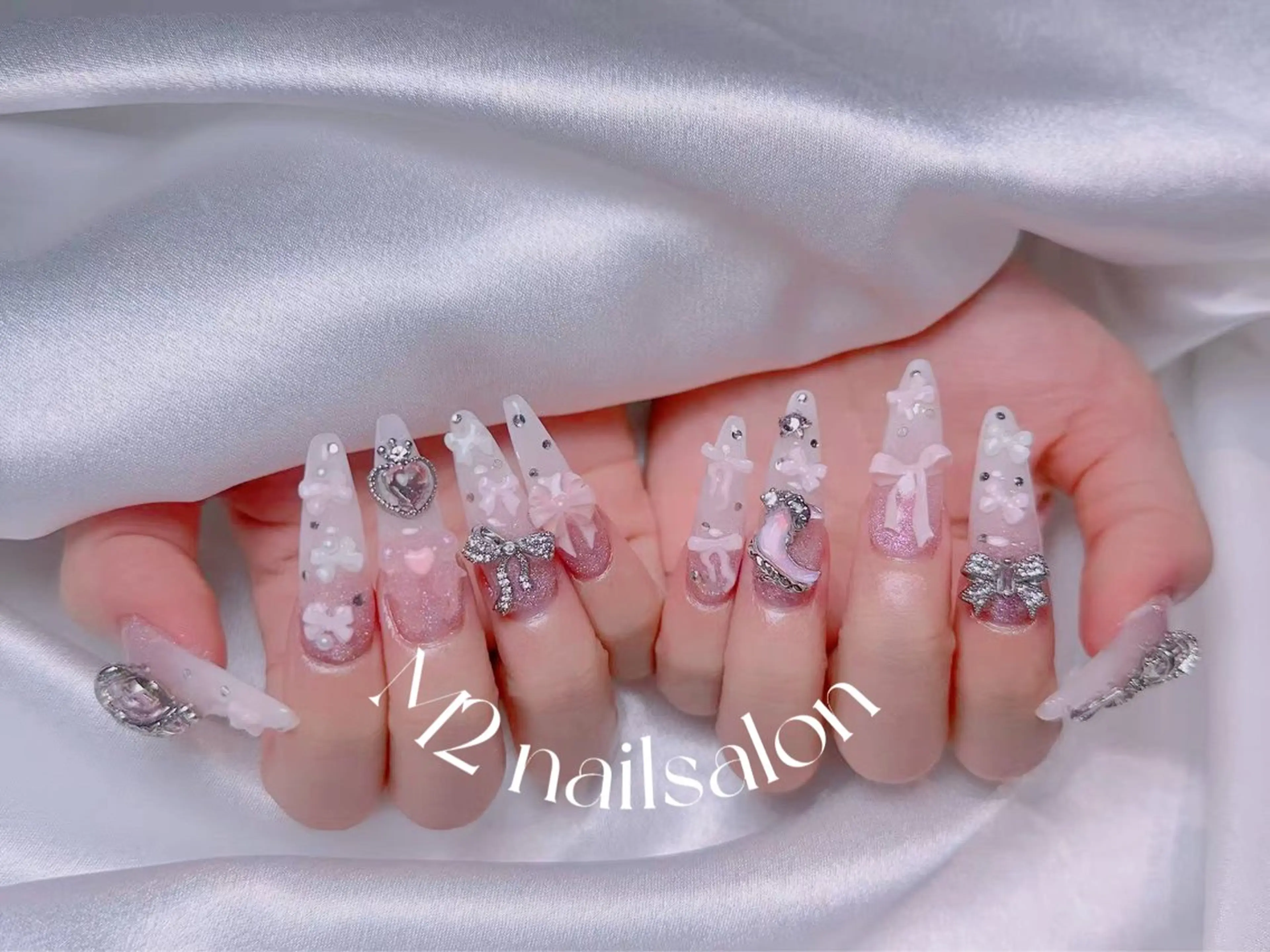 ネイル 長さだし専門店 M2 rikaのネイルデザイン