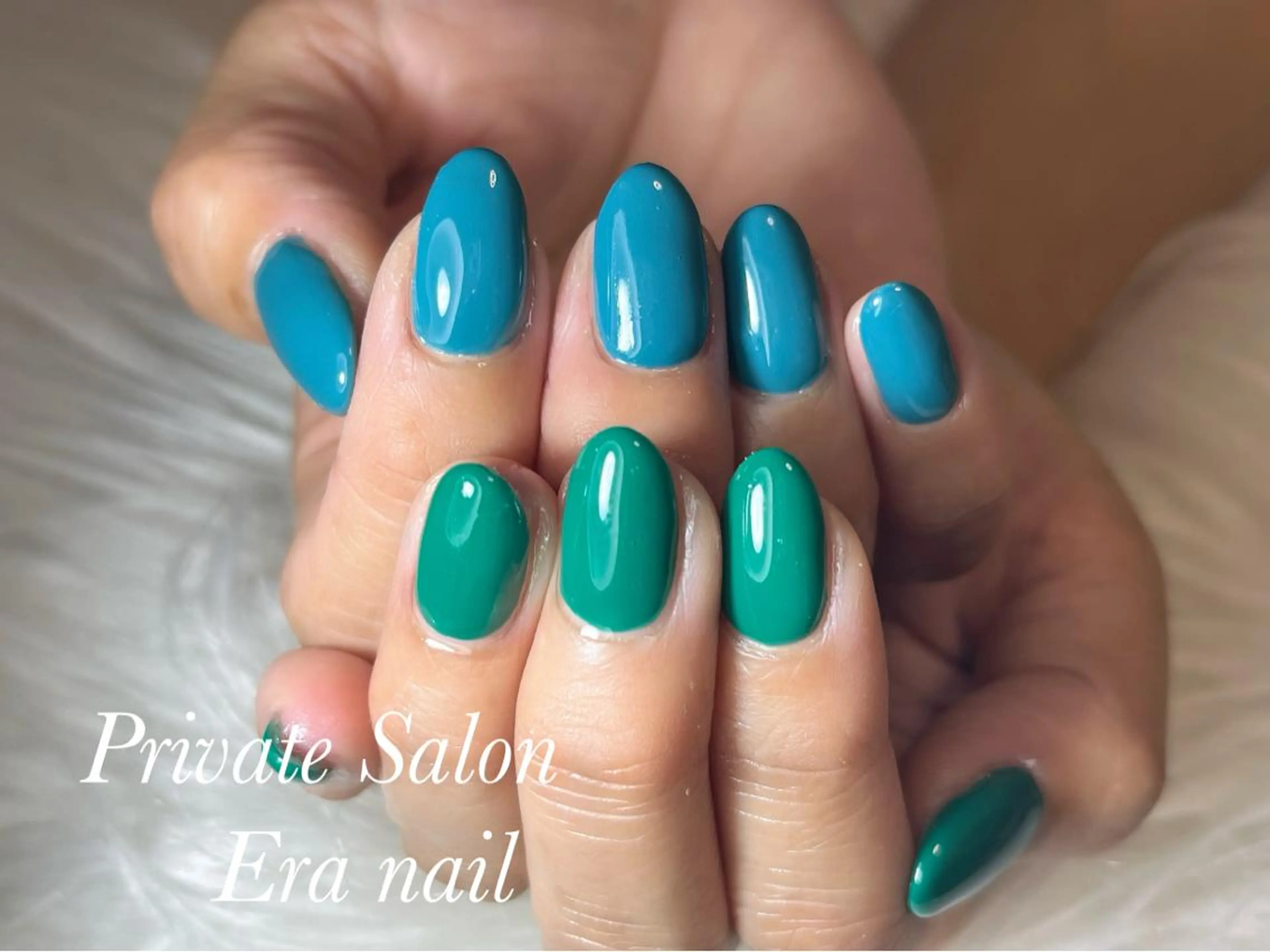ネイル ワンカラーネイル ハンドネイル Era nailのネイルデザイン
