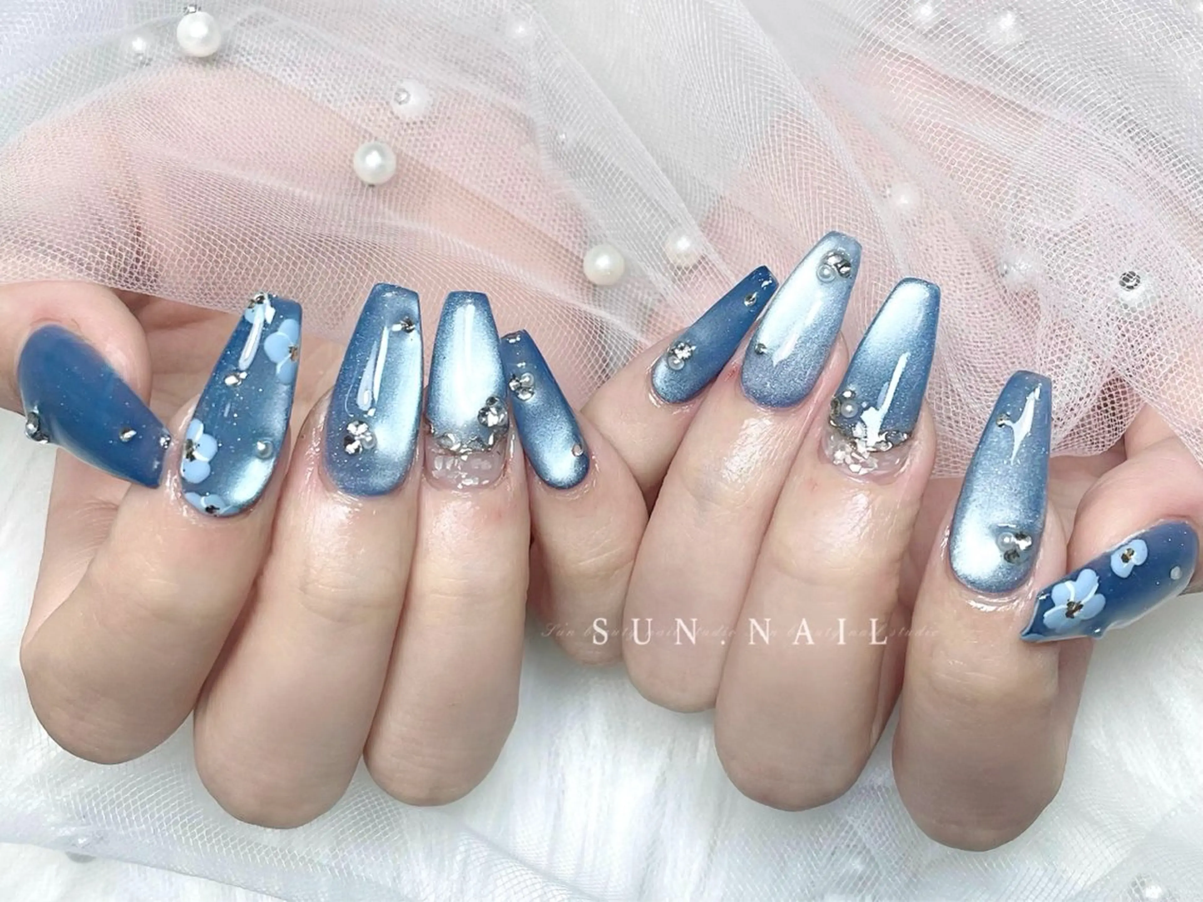 ネイル ハンドネイル ハンドケア SUN nail上本町のネイルデザイン