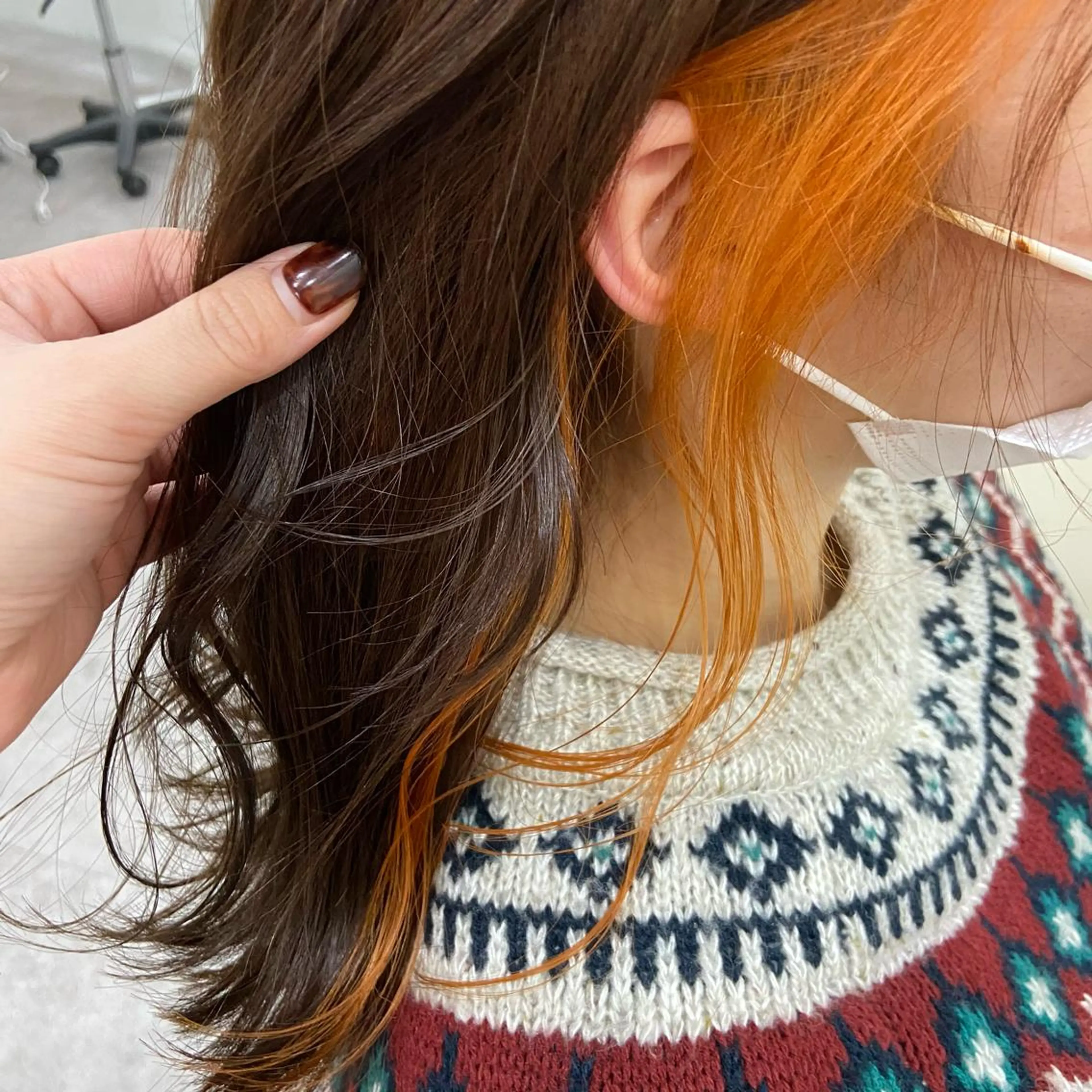 セミロング カラー miri.. 久留米　haruのヘアスタイル