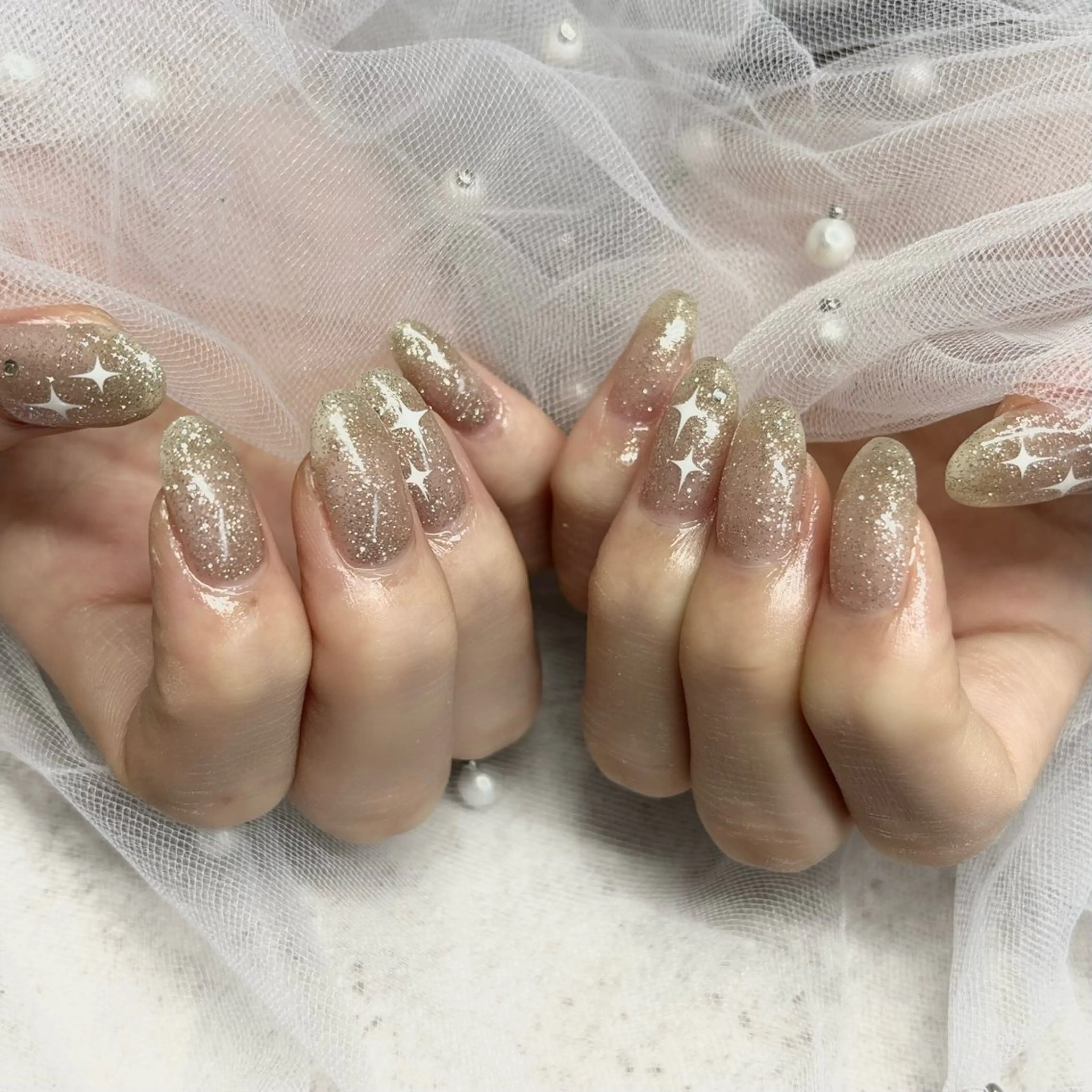 ネイル フラッシュネイル Aurum ♡︎ miyukiのネイルデザイン