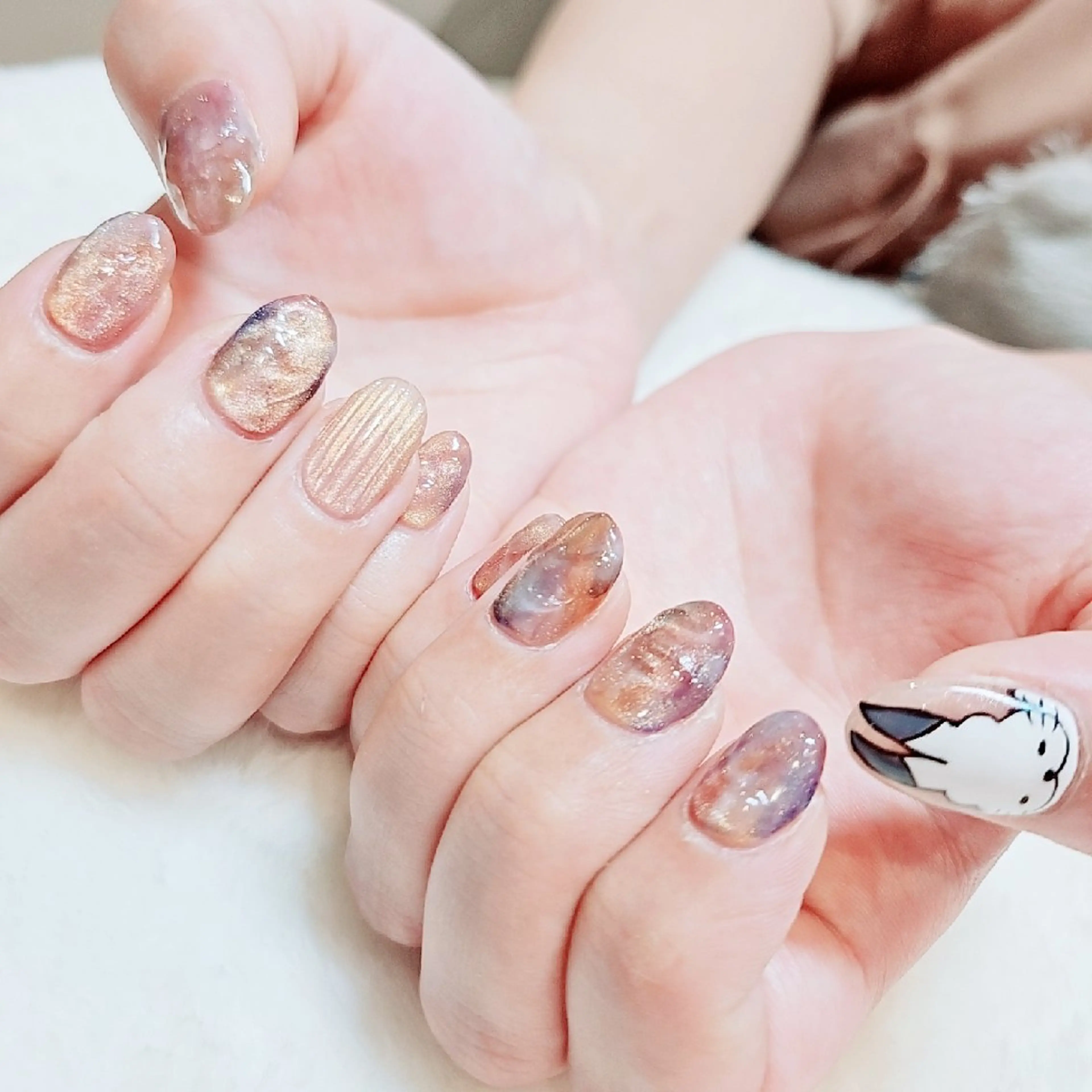 ネイル Nailsalon Wisteriaのネイルデザイン