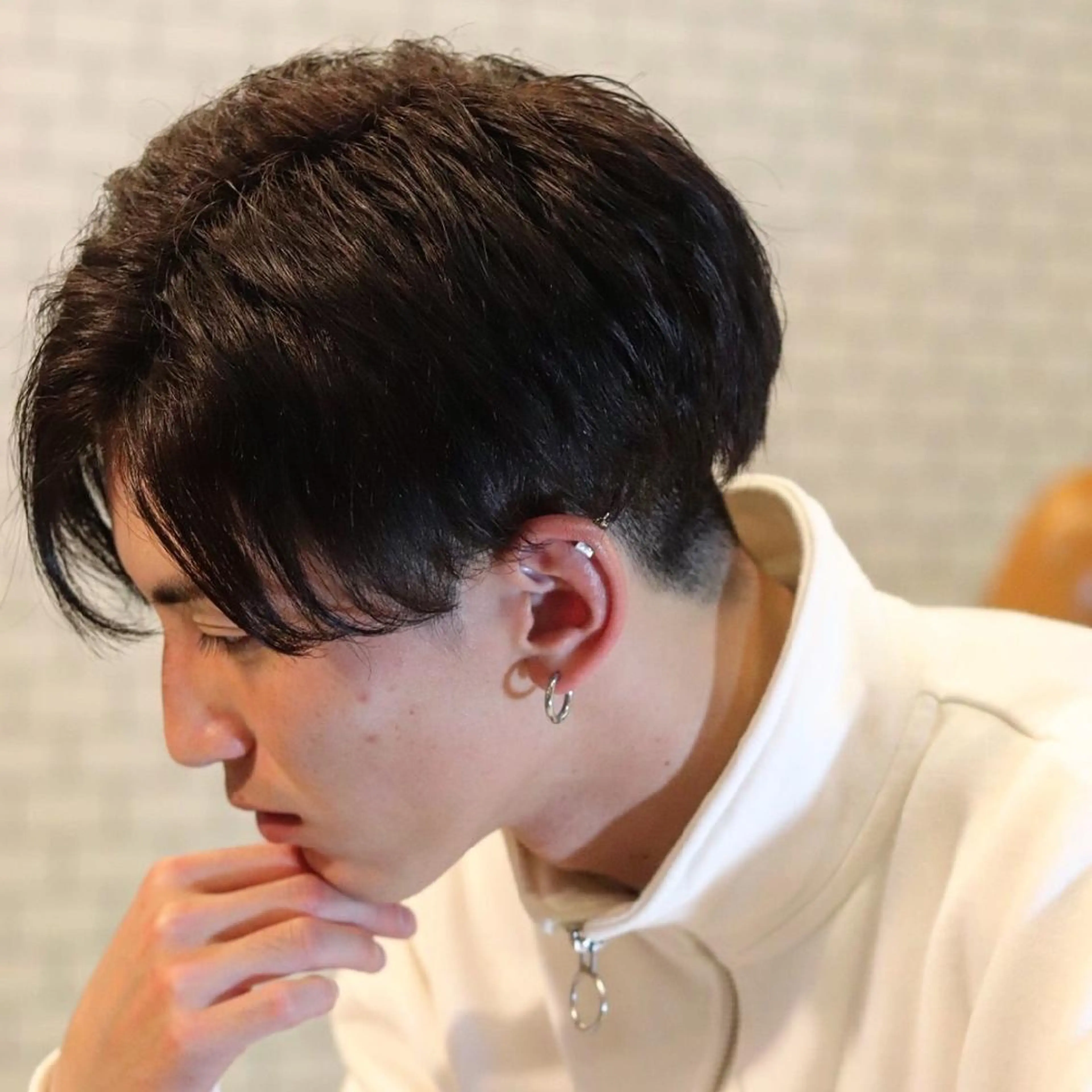 ショート メンズ 川端 智治のヘアスタイル