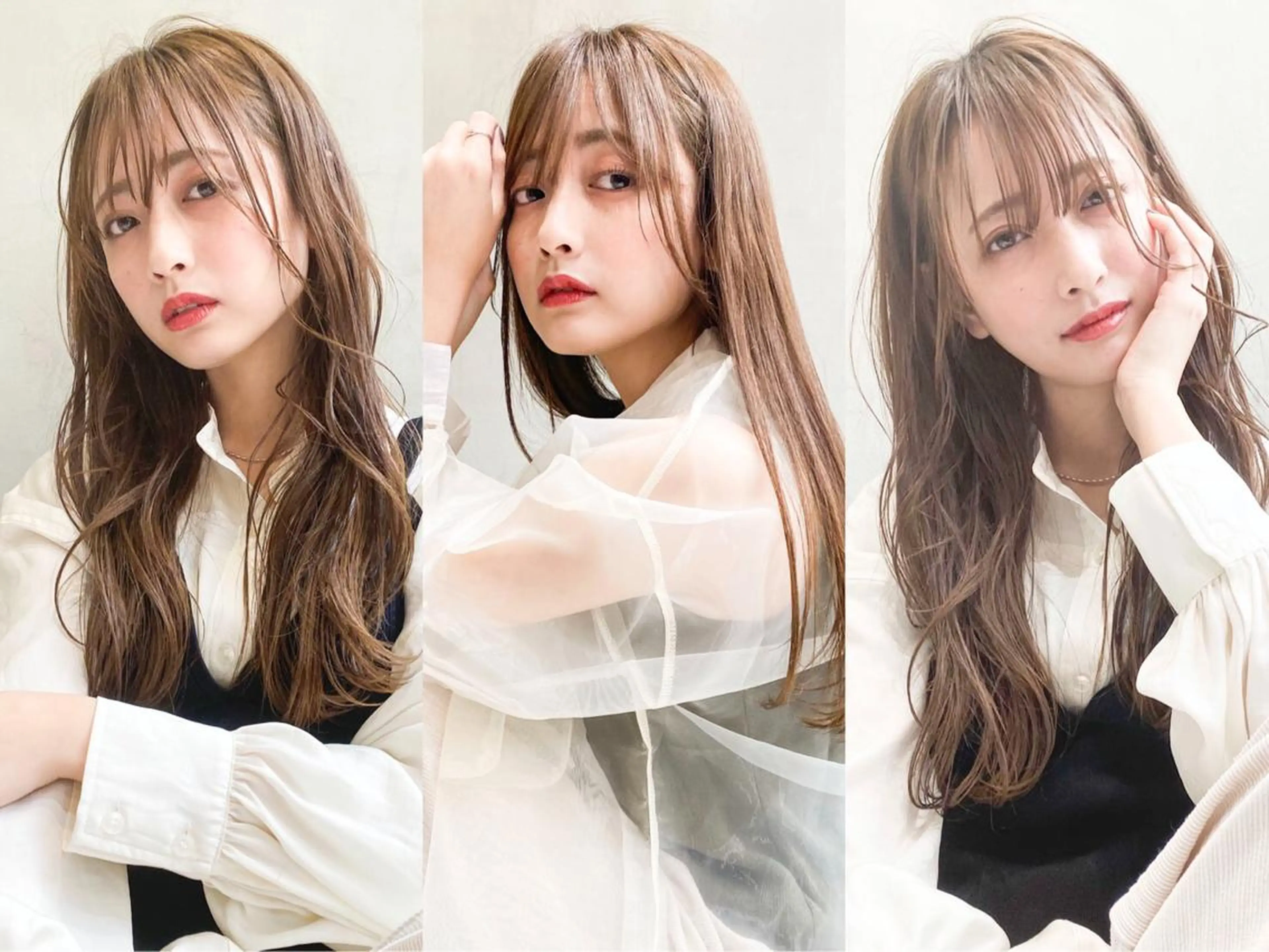 【いま話題の🥺】カット+カラー+髪質改善トリートメントの写真