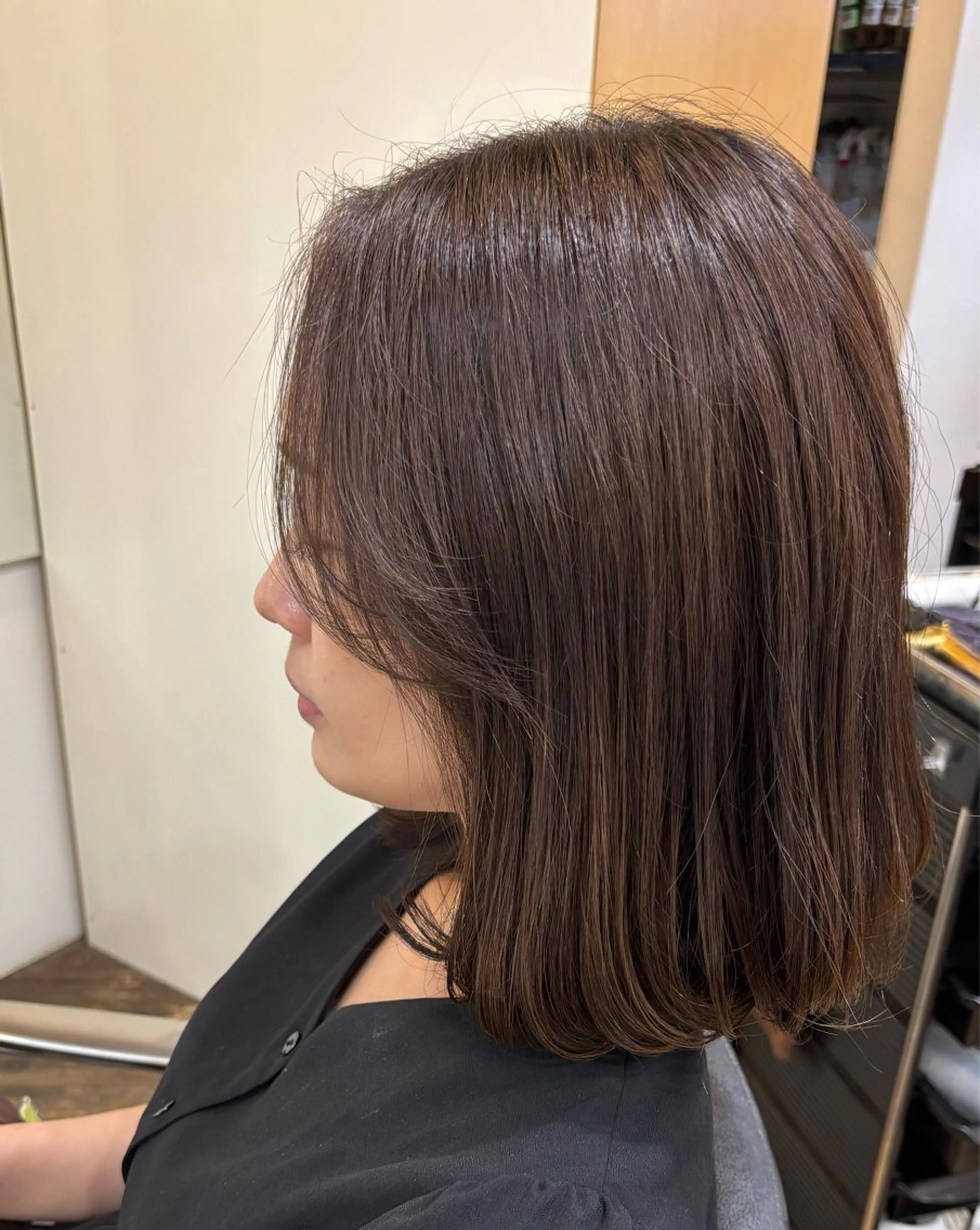 ミディアム ボブ niro 🌱カットモデル募集のヘアスタイル