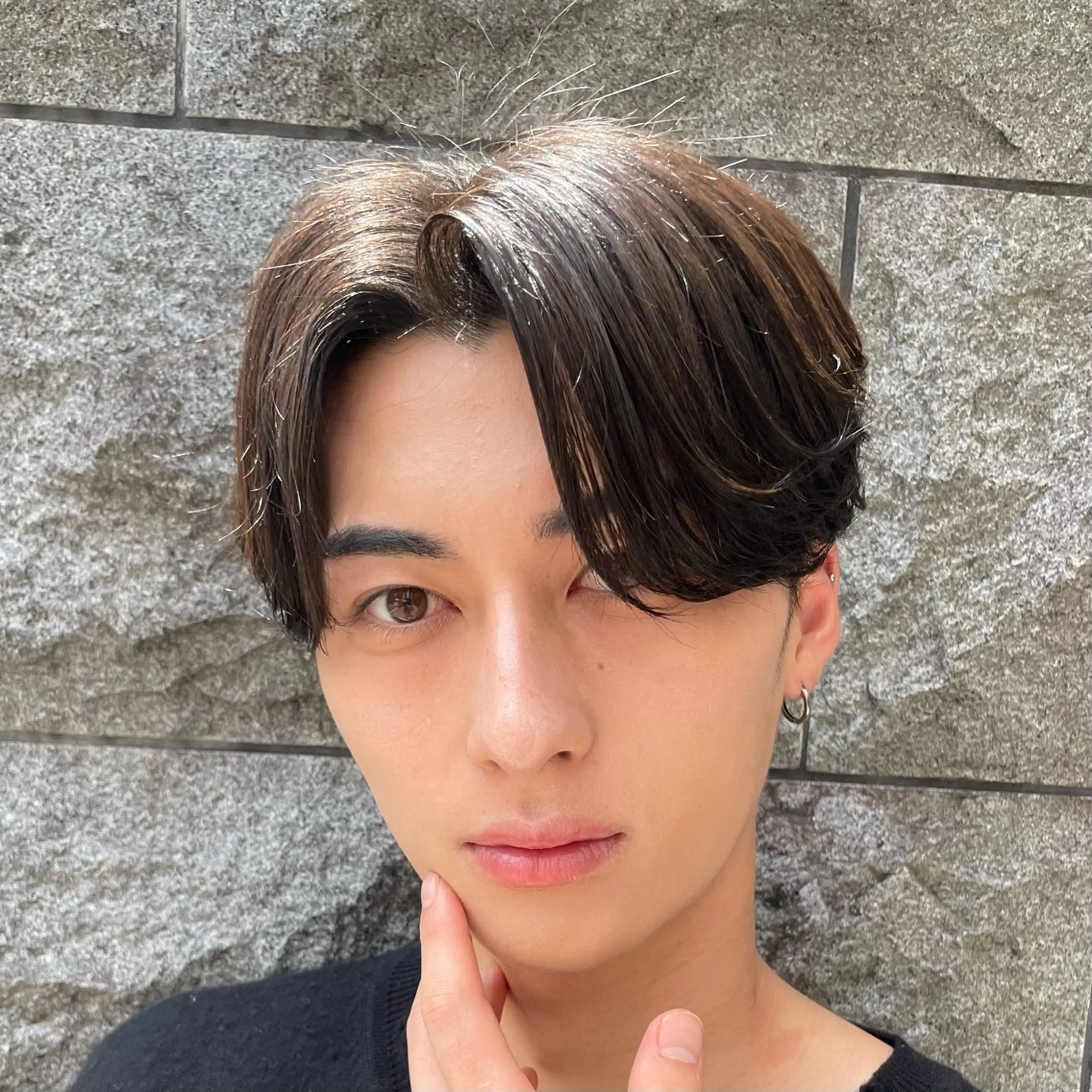 ショート カラー パーマ ヘアアレンジ メンズ カット パーマ トリートメント ヘアセット 亀井隆汰/メンズ専門 パーマ特化美容師のヘアスタイル