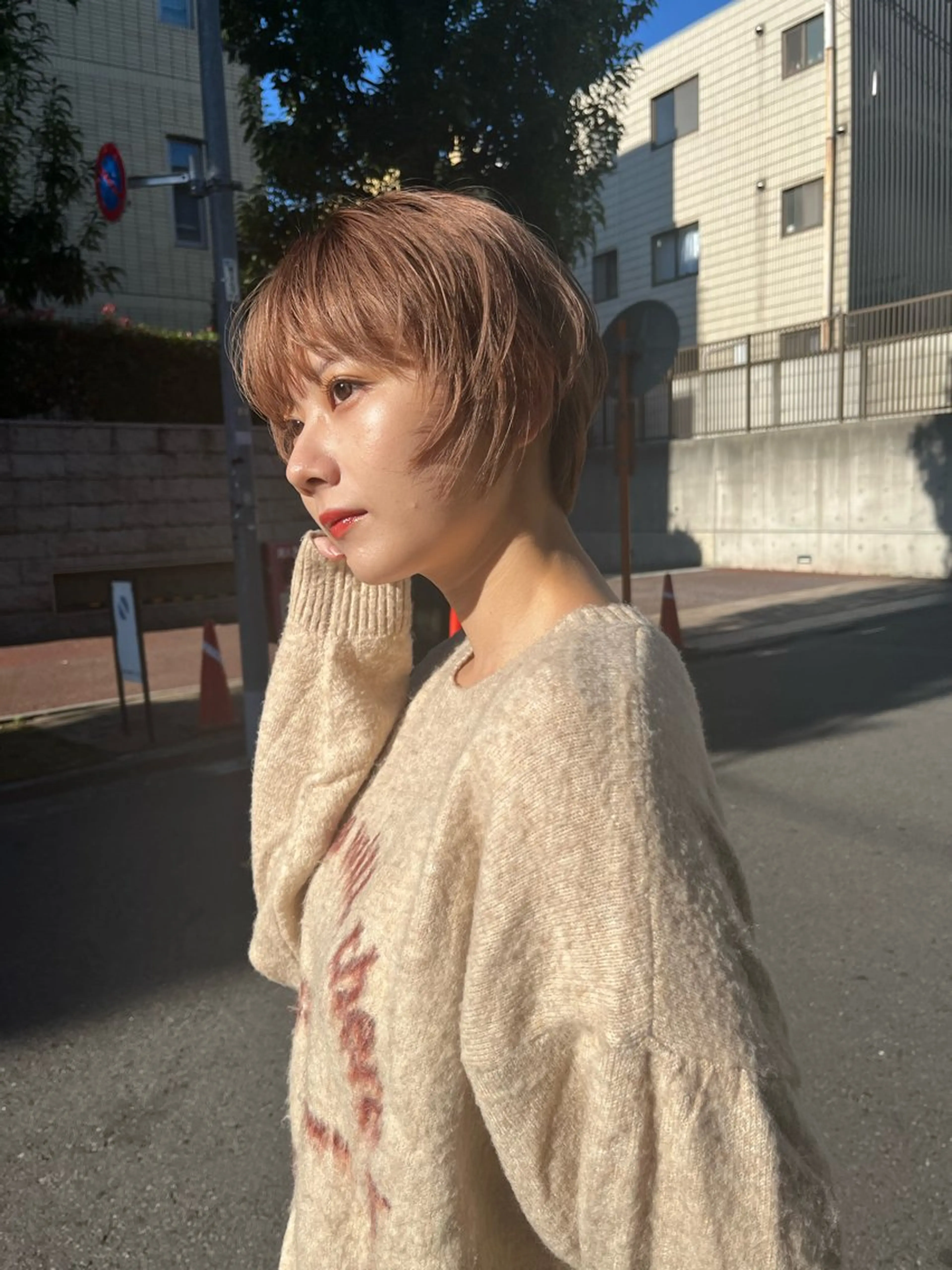 ショート Un ami  omotesando所属・渡邊 百咲のヘアスタイル