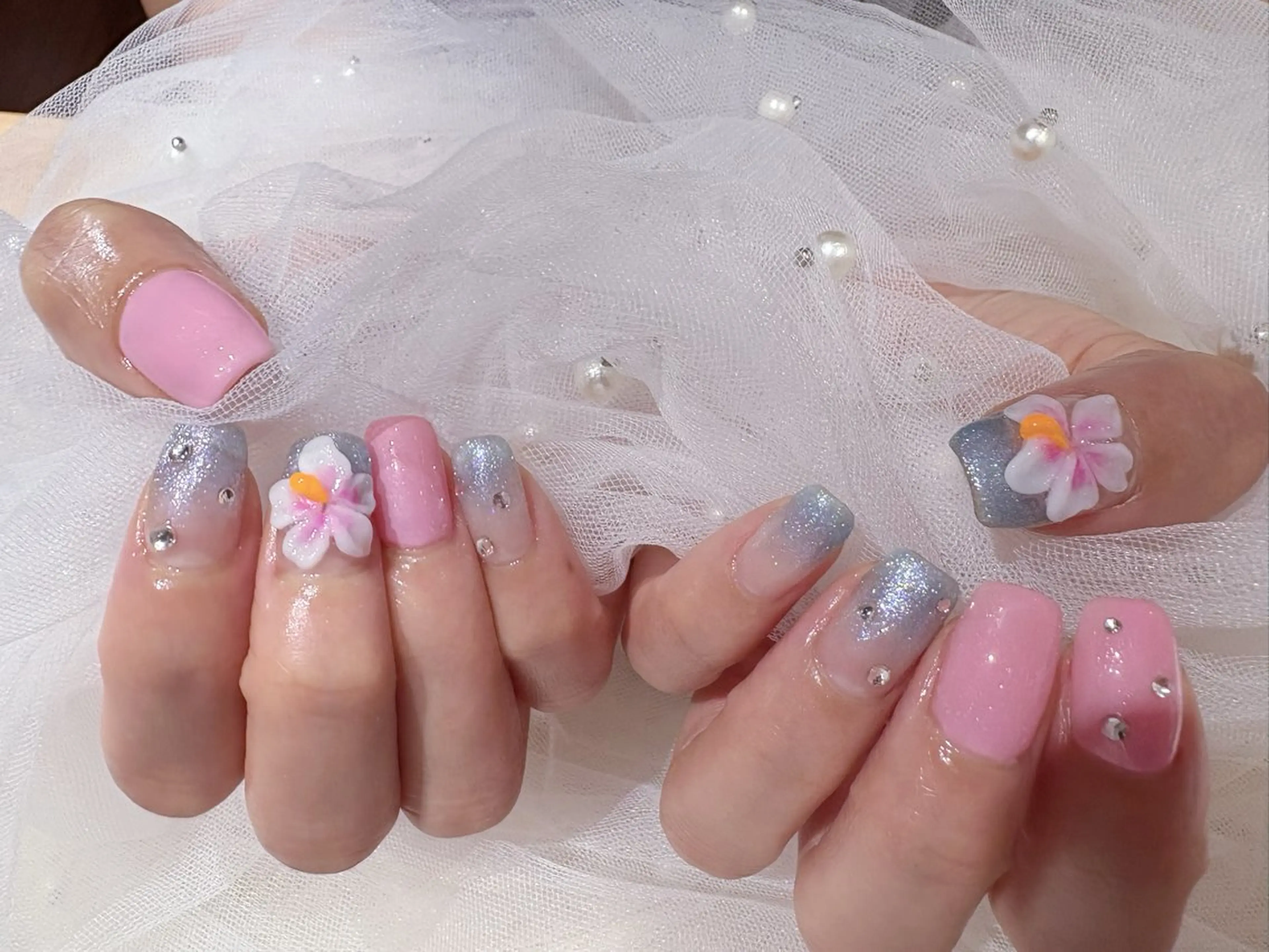 ネイル 夏ネイル Nail R🌷 AKARI恵比寿のネイルデザイン