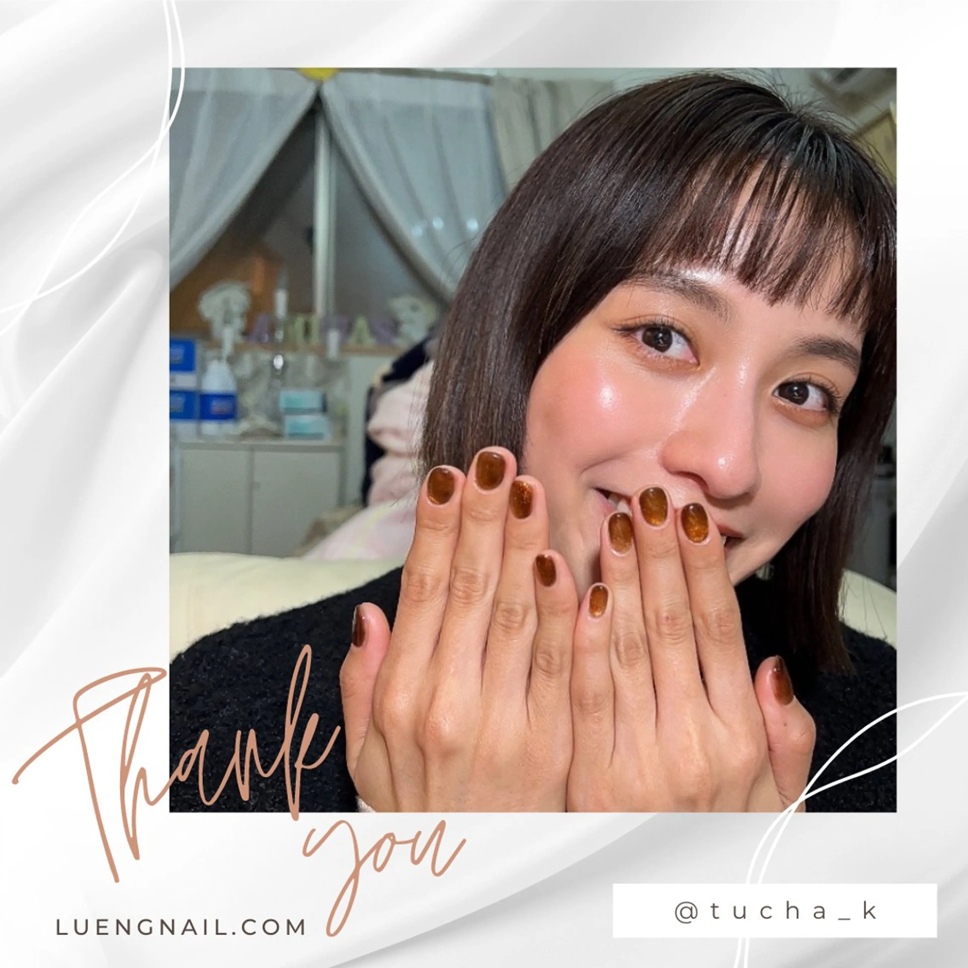 ネイル マグネットネイル ハンドネイル ネイルサロン Leung nailのネイルデザイン