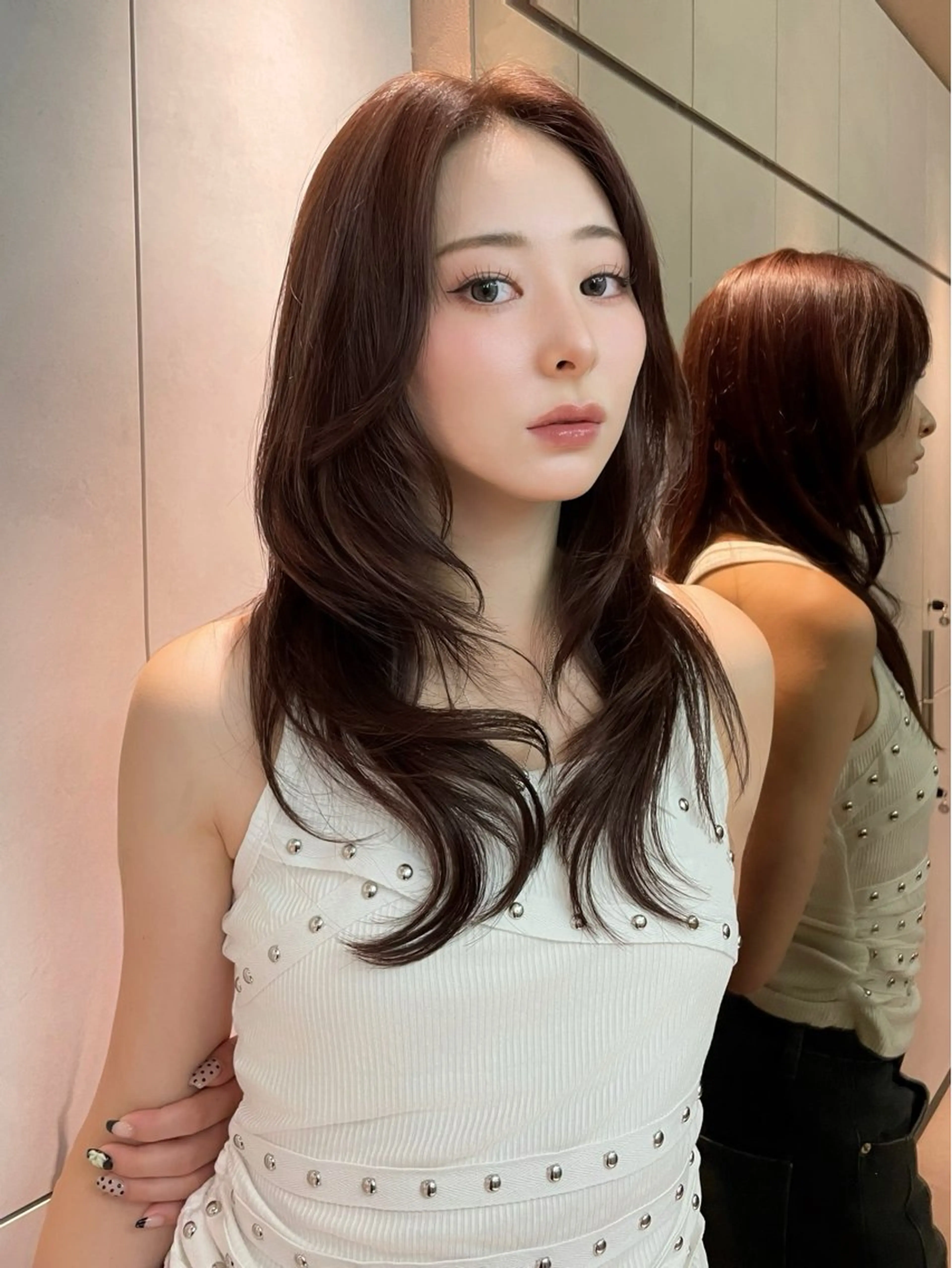 ヘアアレンジ ボブ ウルフカット カット トリートメント ヘアセット 大宮‎🩵縮毛矯正 レイヤー　佐藤和のヘアスタイル