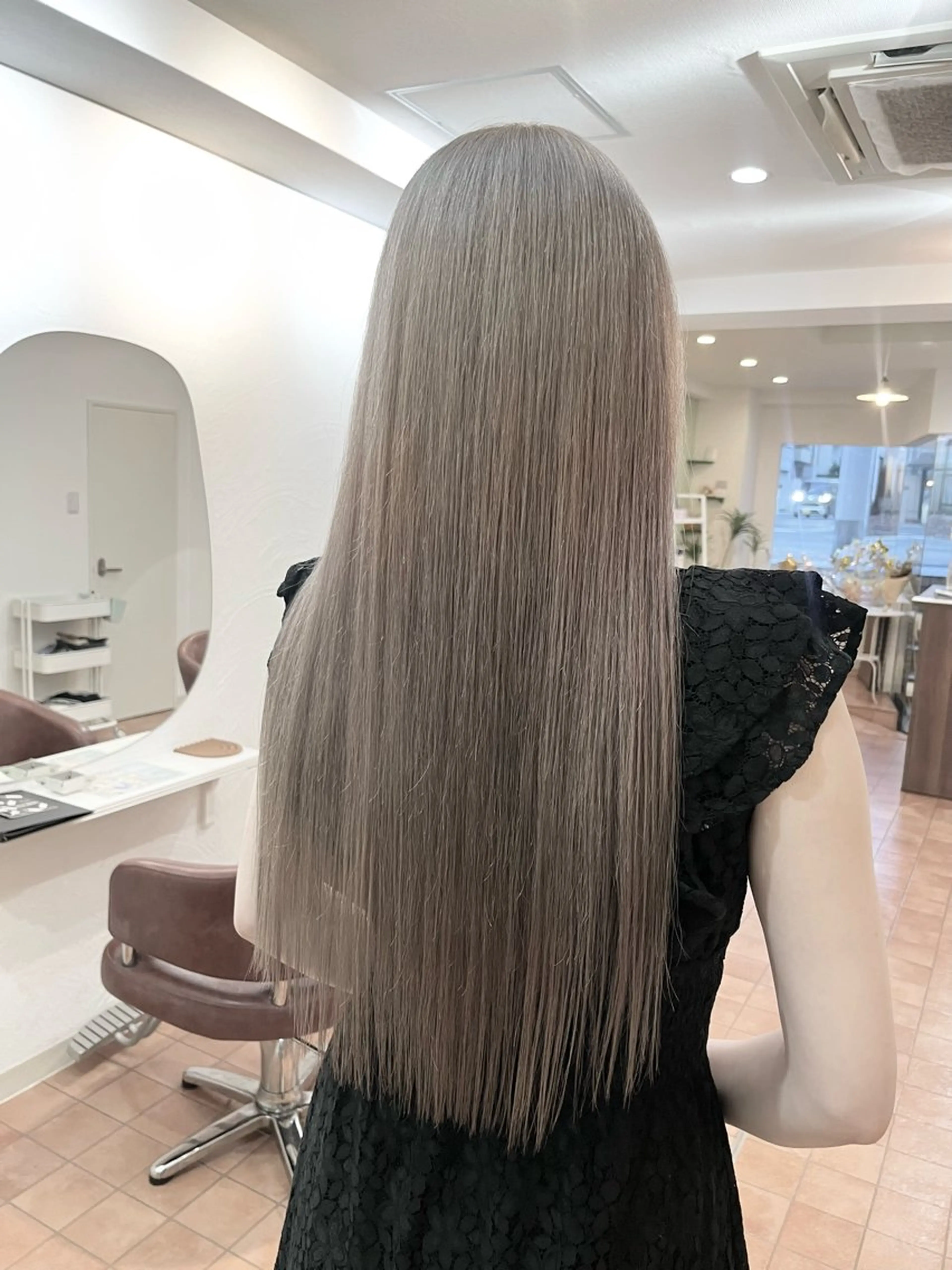 ロング カラー 🎀可愛くします💗 空きあり✨のヘアスタイル