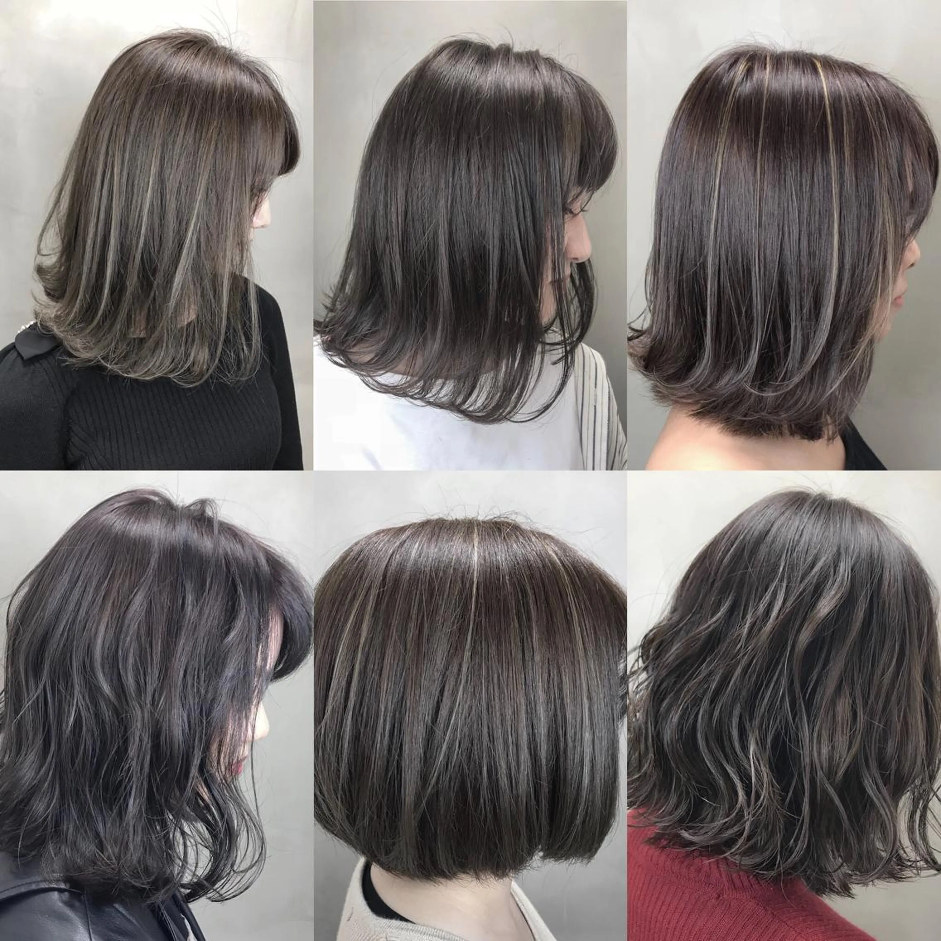 ミディアム カラー 【透明感、艶髪】西村 有司のヘアスタイル