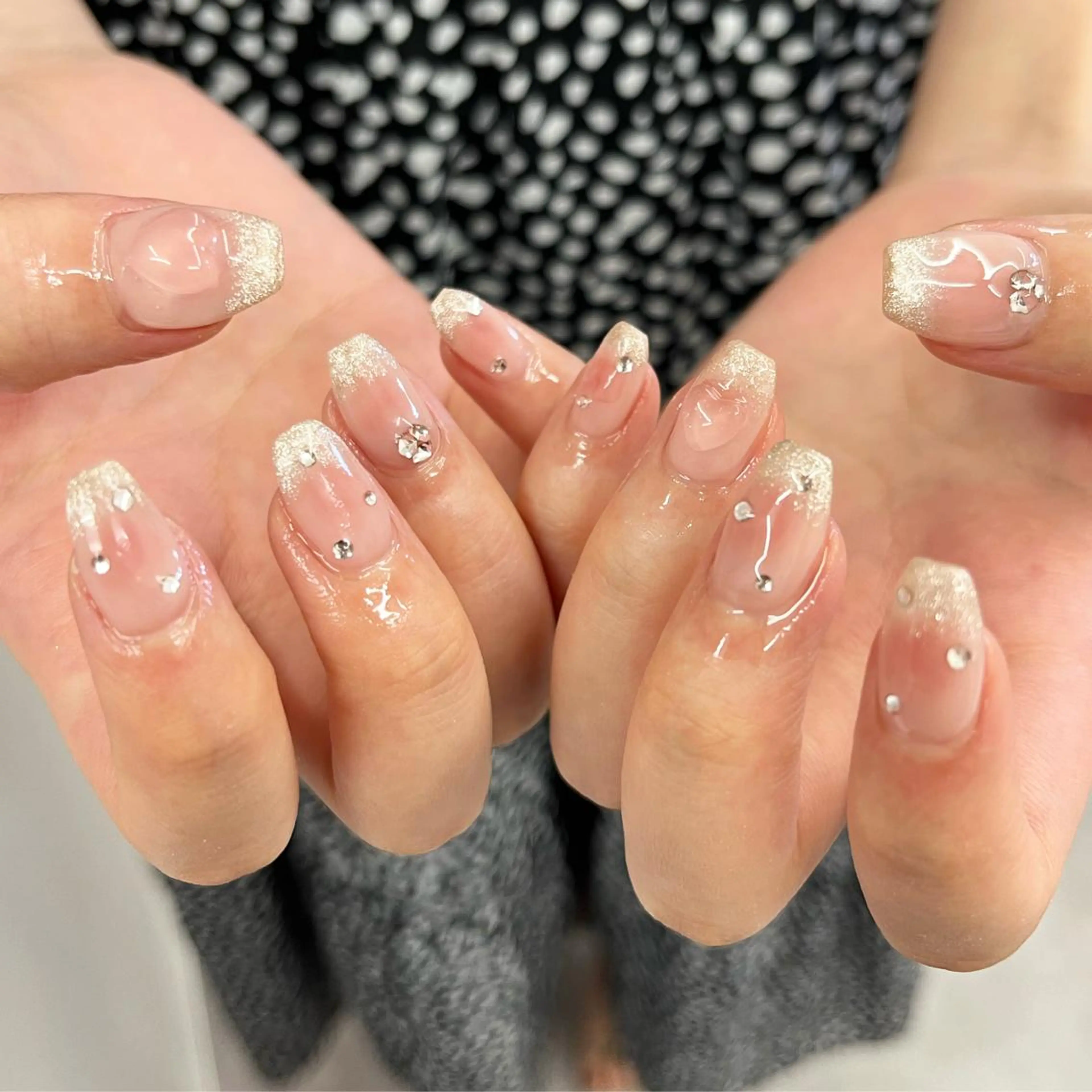 💋韓国デザイン💋チークネイル💗（オフなし）の写真