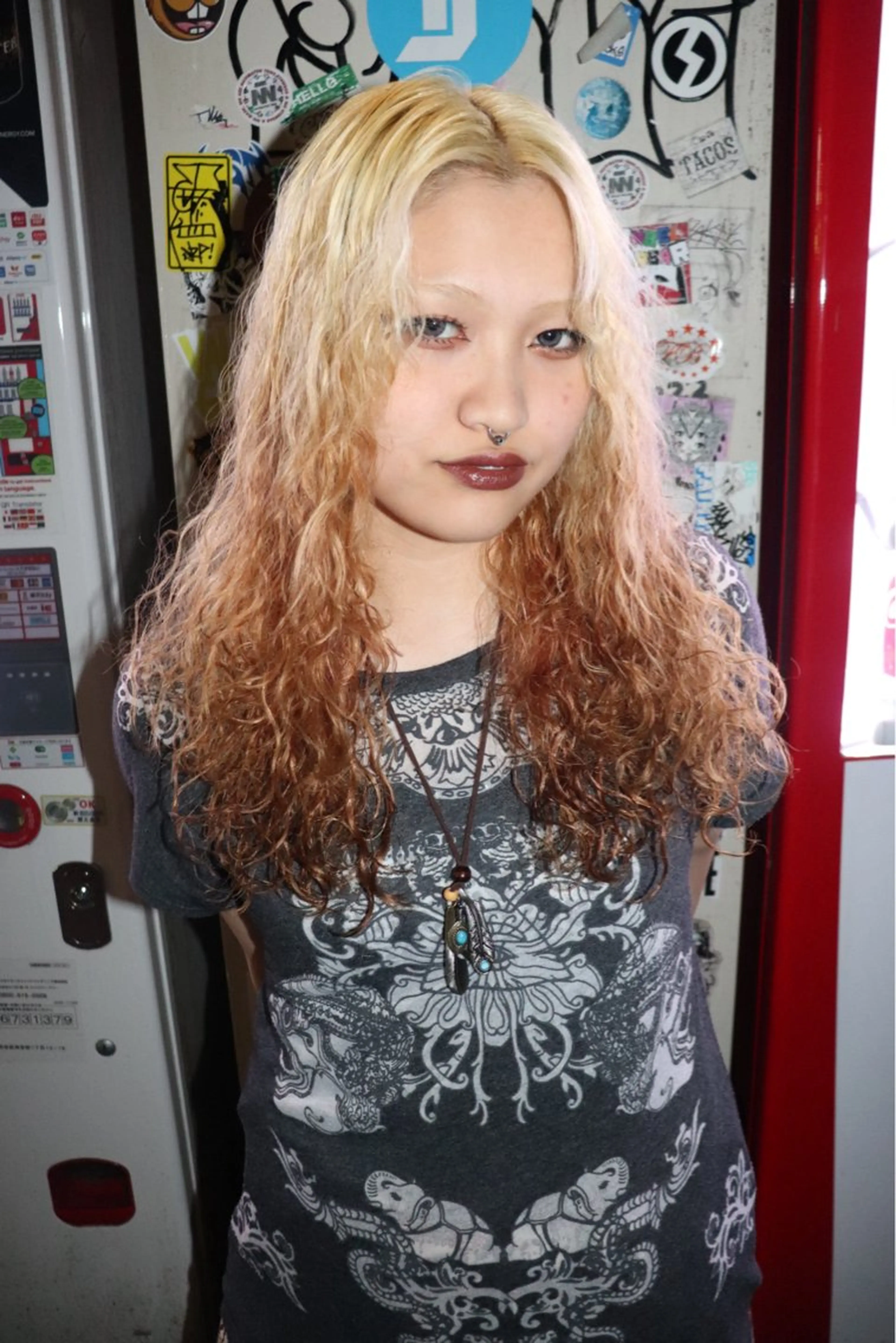 セミロング カラー ヘアアレンジ ヘアカラー @kyoniyy KYONIのヘアスタイル