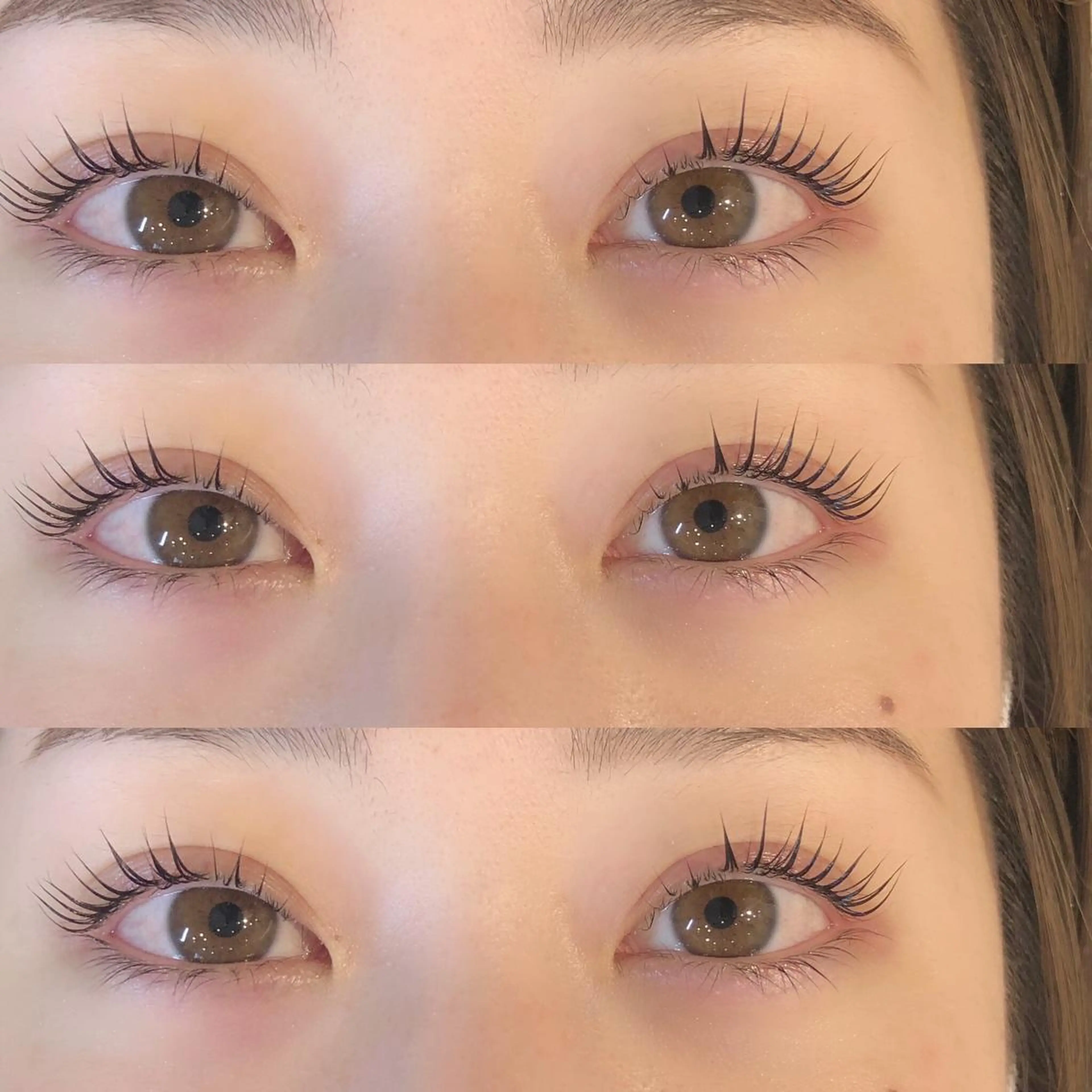 マツエク・マツパ パリジェンヌラッシュリフト まつげパーマ 下まつげエクステ 一重×まつ毛パーマ マツパ Riho/博多/ まつげパーマ/LEDのマツエク・マツパデザイン