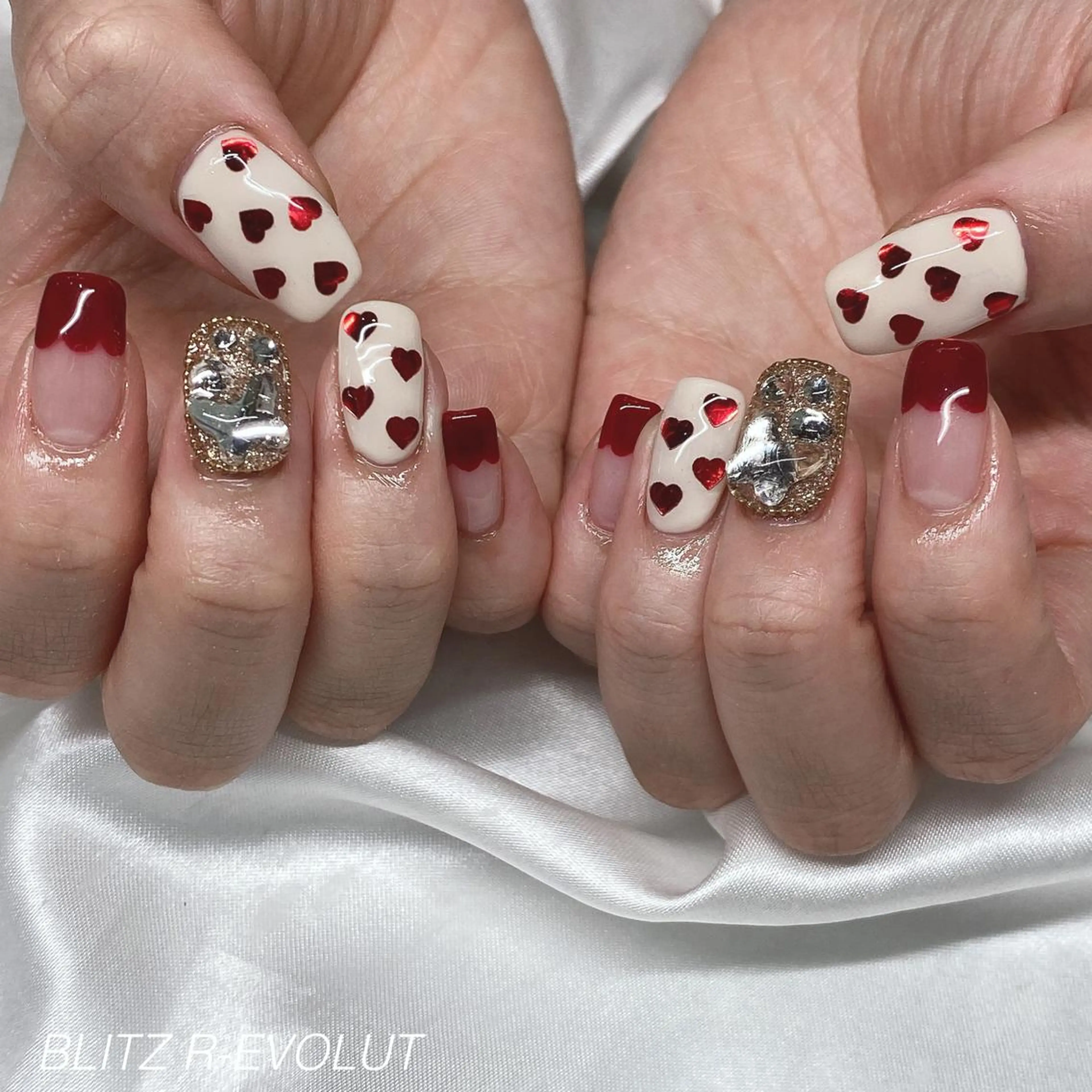 ネイル ハンドネイル ☁️BLITZ 🎀笠原雪音🎀のネイルデザイン