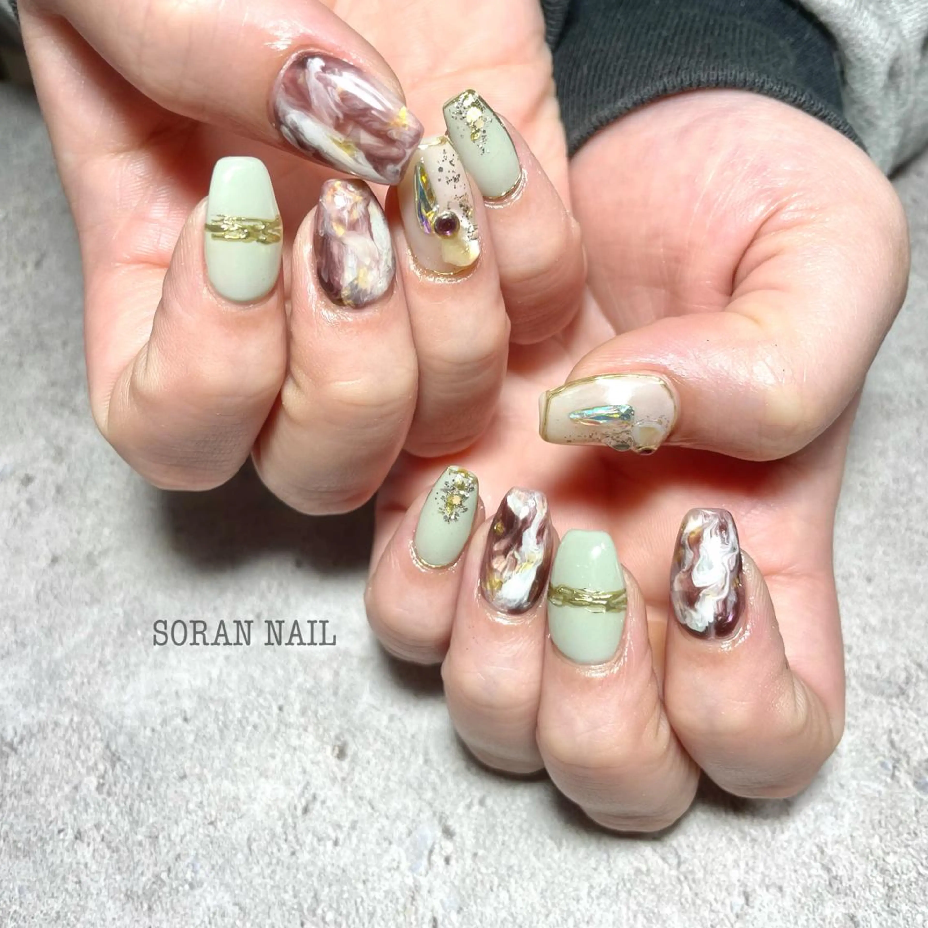 ネイル ハンドネイル soran nailのネイルデザイン