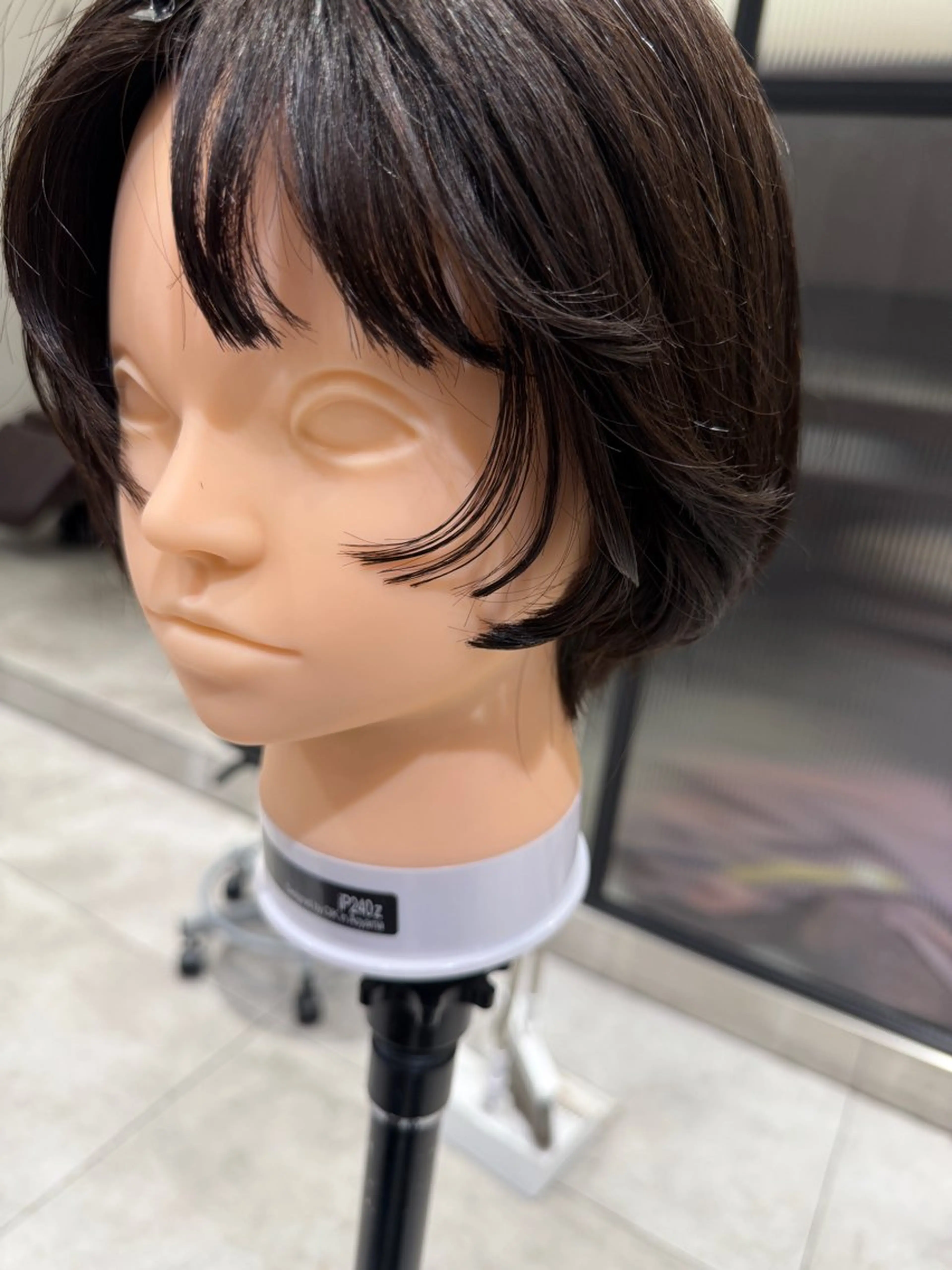 ミディアム 顔周りカット カット ヘアカラー MASHU abeno店所属・アサカ/透明感カラー /レイヤーカットのヘアスタイル