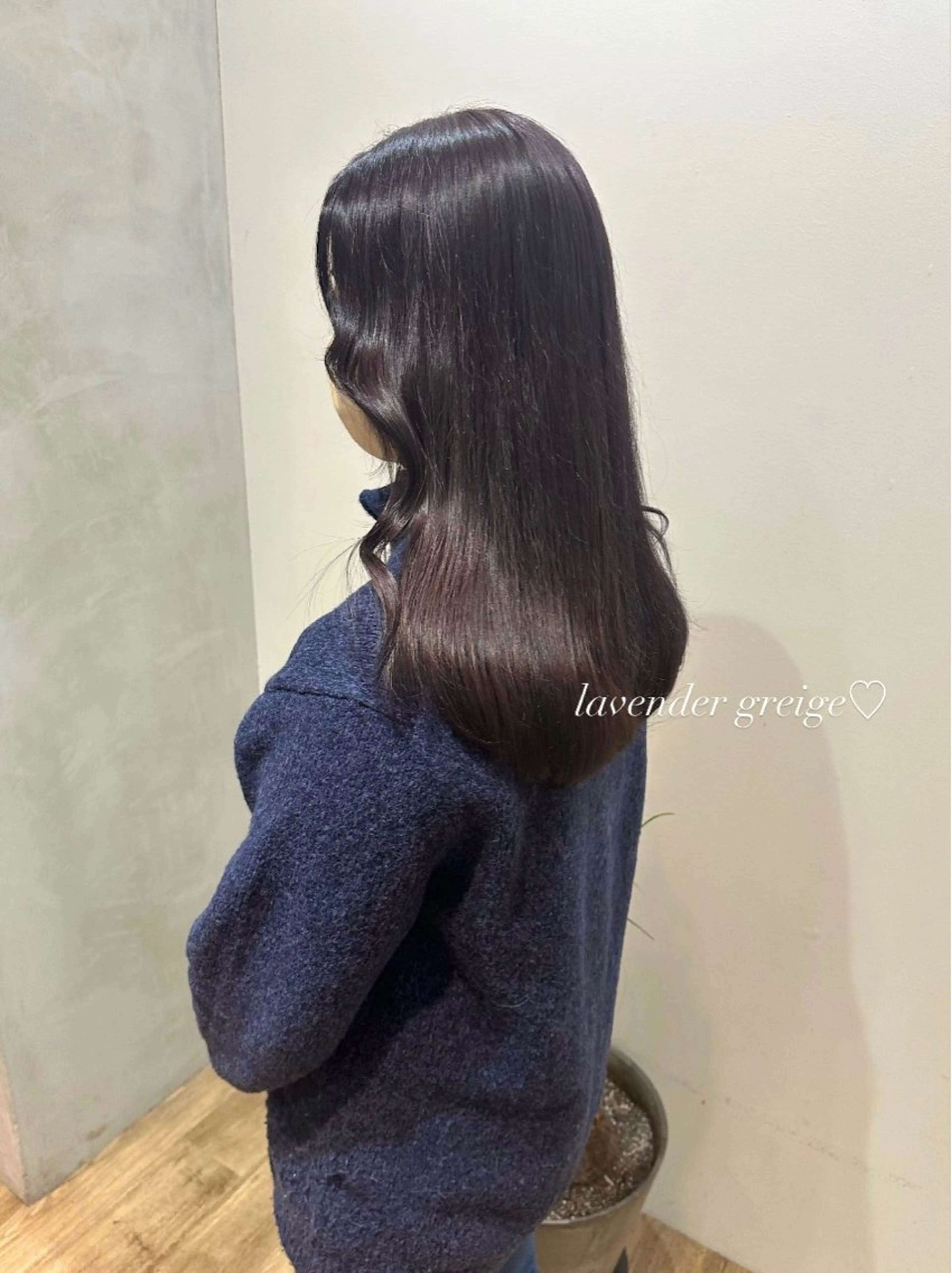 ロング カラー ヘアアレンジ ヘアカラー トリートメント Himawari♡ 柔らかいカラーのヘアスタイル