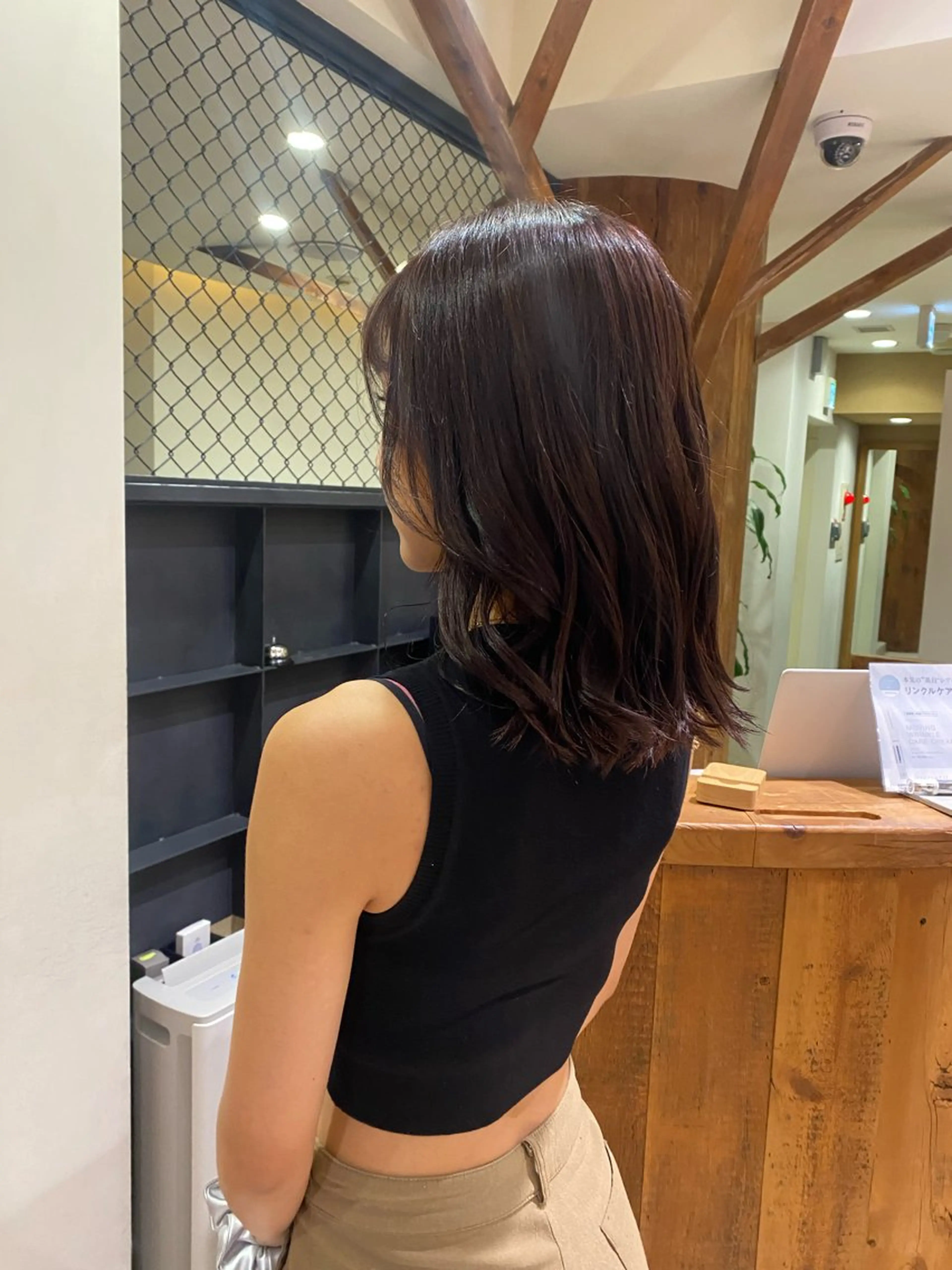 カラー 🖤海外風デザイン カラー🖤/りんのヘアスタイル