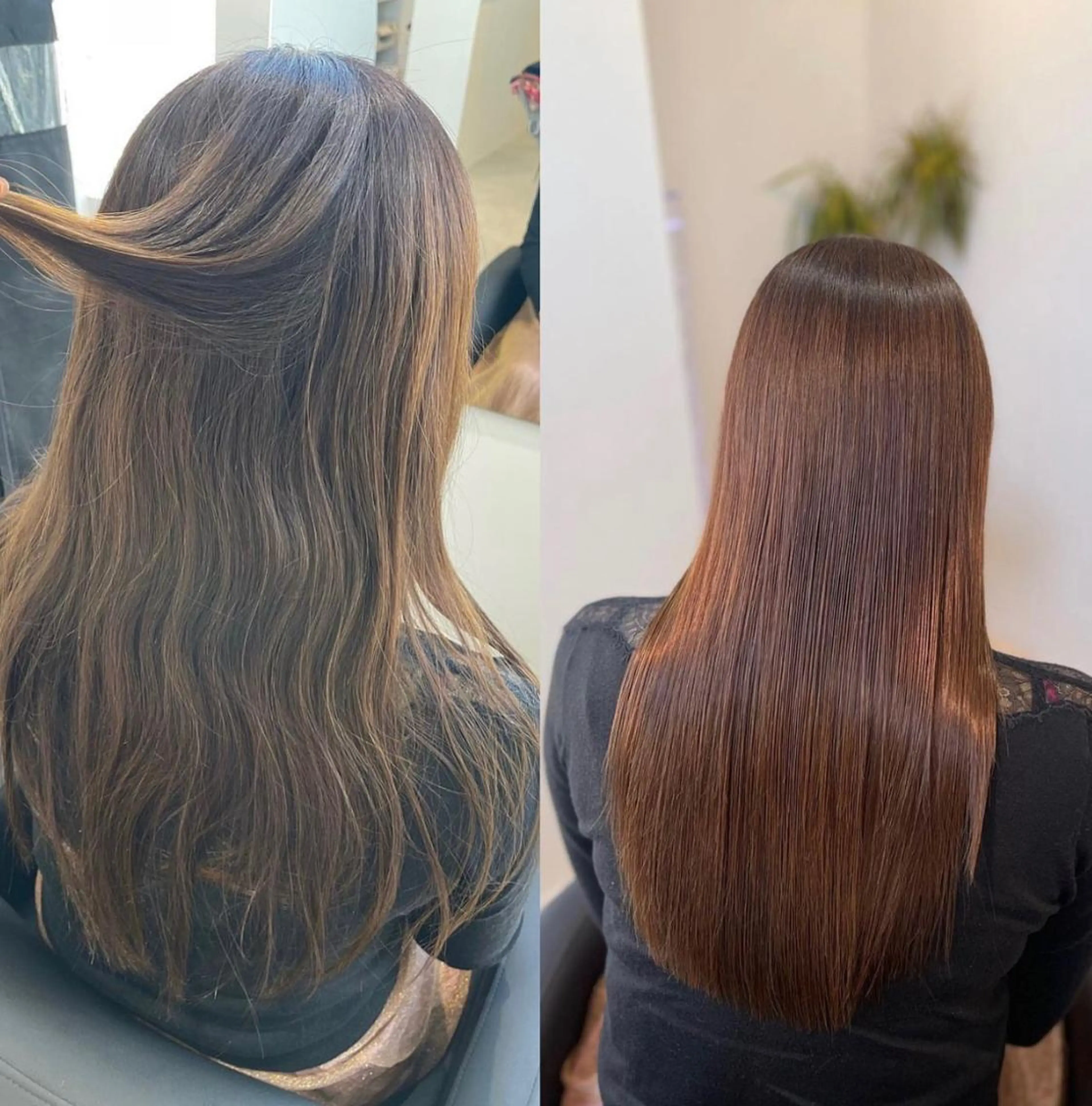 ロング 髪質改善 カット 縮毛矯正 Emuest エミュスト所属・💗miyu🫧 ナチュラル可愛い💓のヘアスタイル