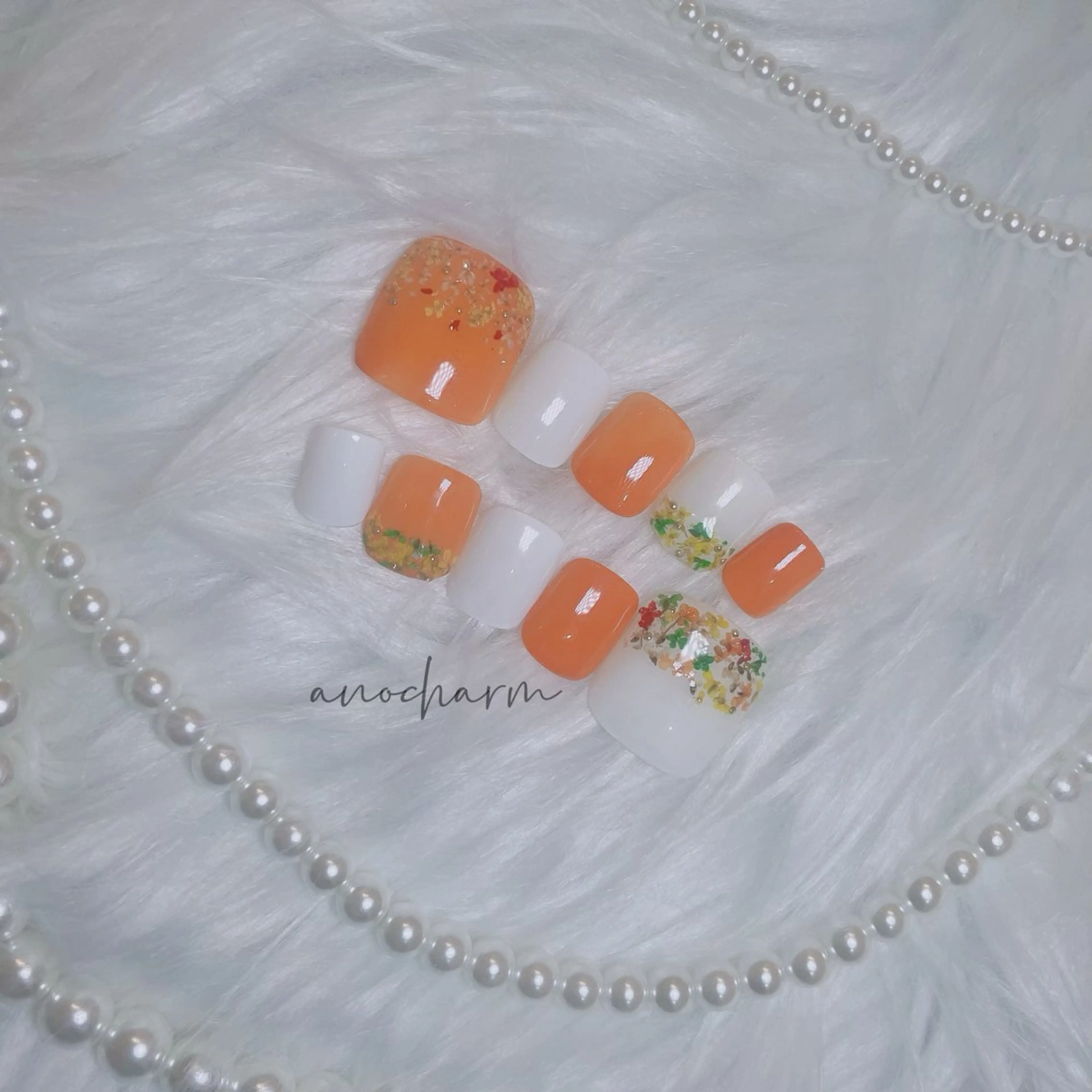 ネイル フットネイル anocharm _annaのマツエク・マツパデザイン