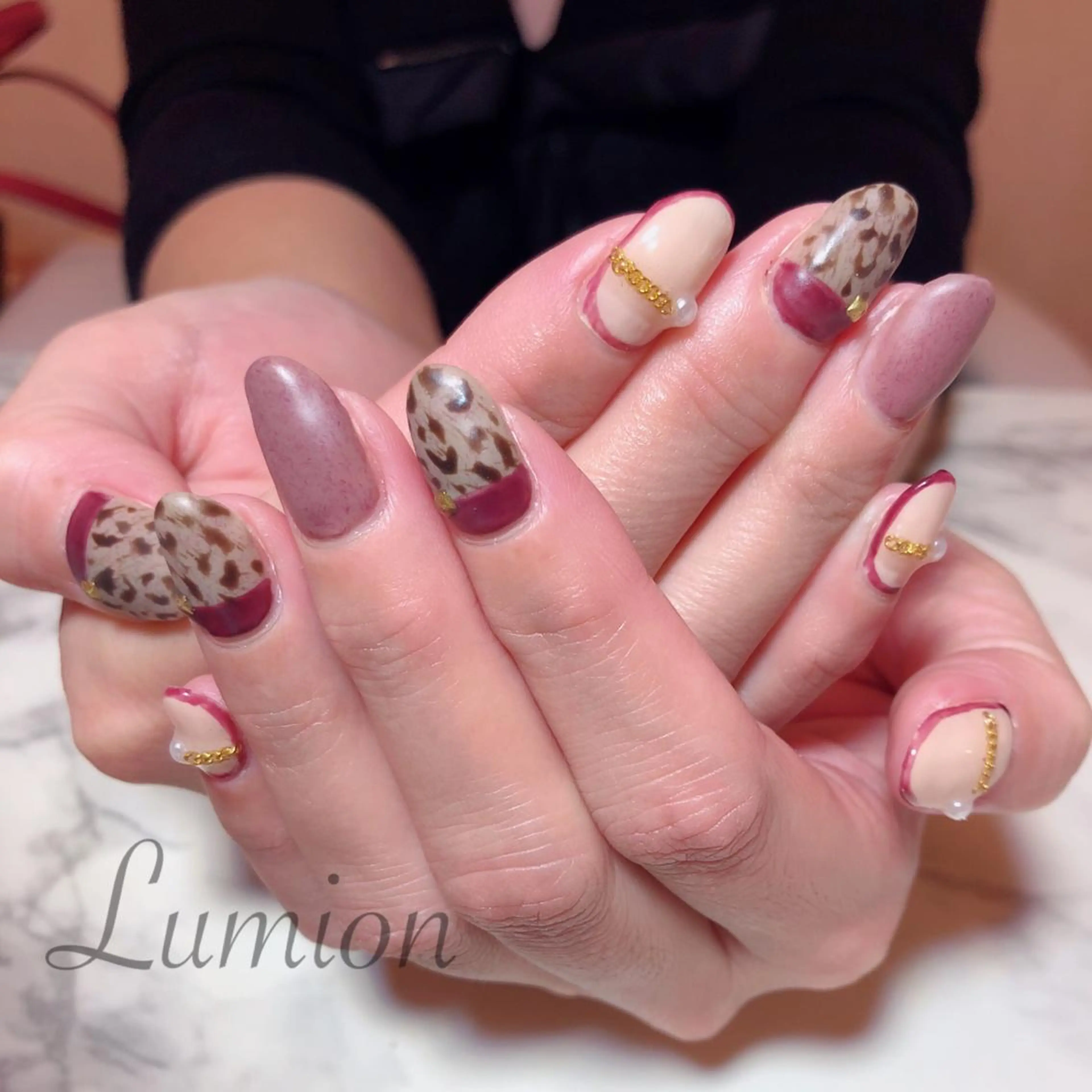 ネイル ジェルネイル ハンドネイル nailroom Lumionのネイルデザイン