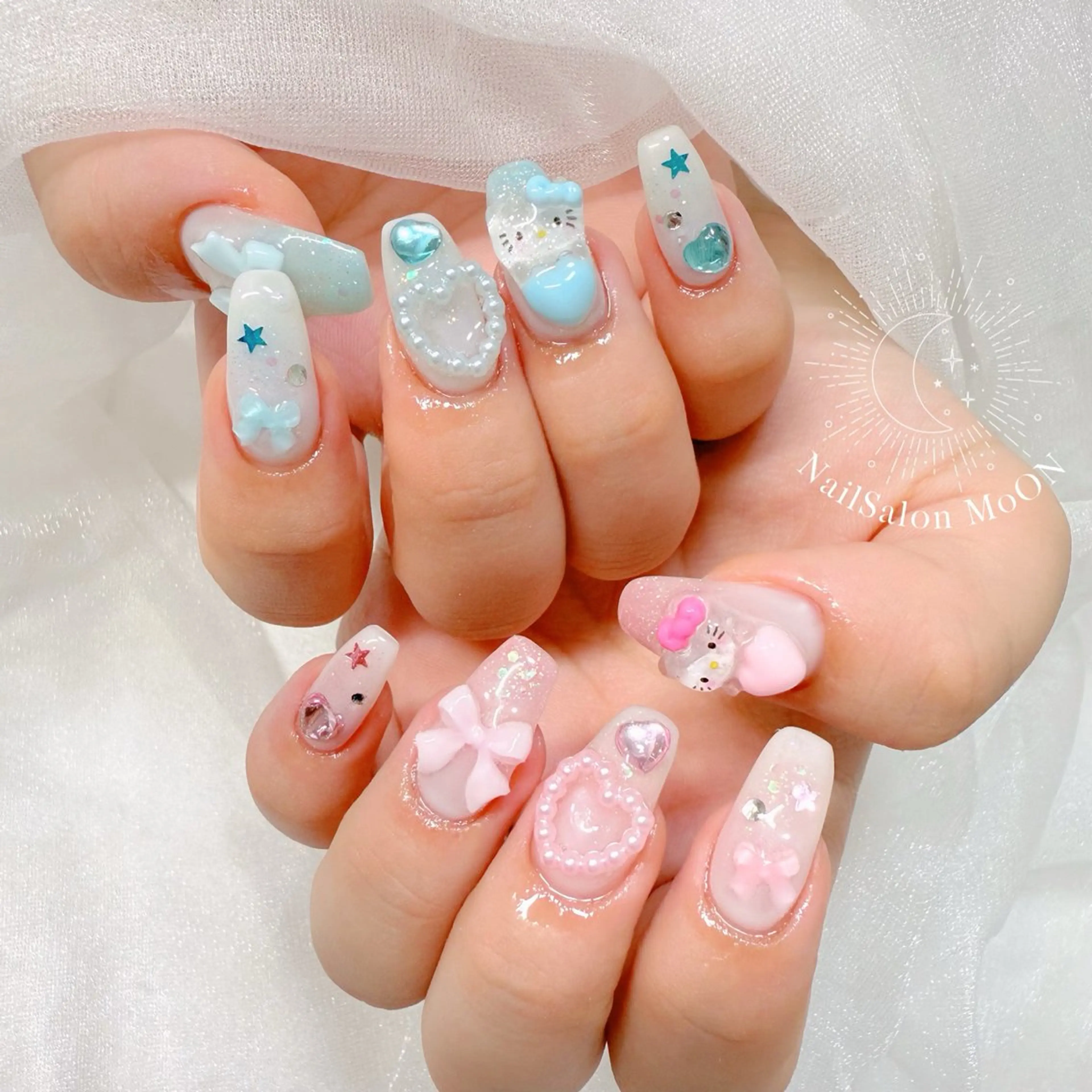 ネイル MoON...❤︎ MeGuのネイルデザイン