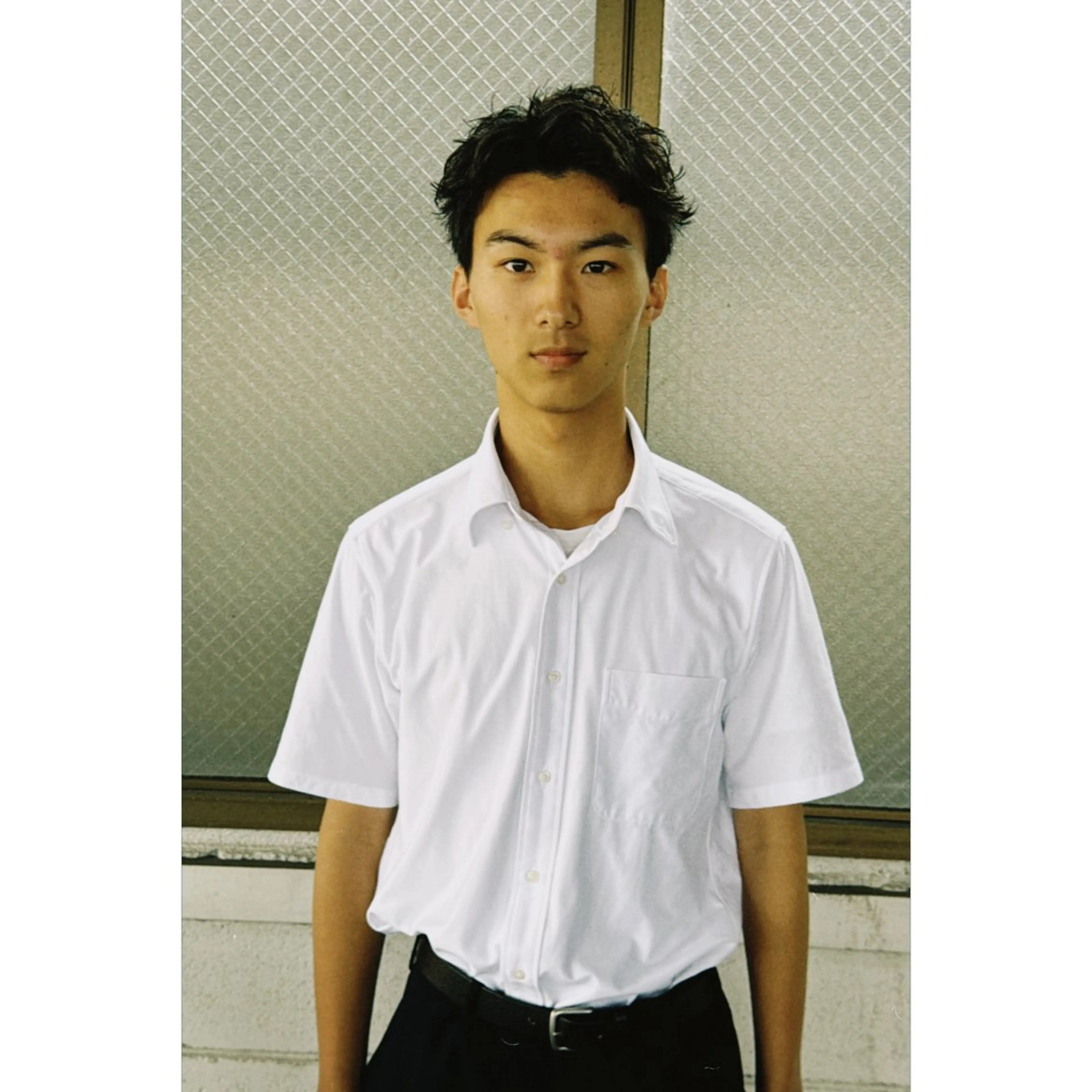 ショート カット パーマ “slow” 岡本海万。のヘアスタイル