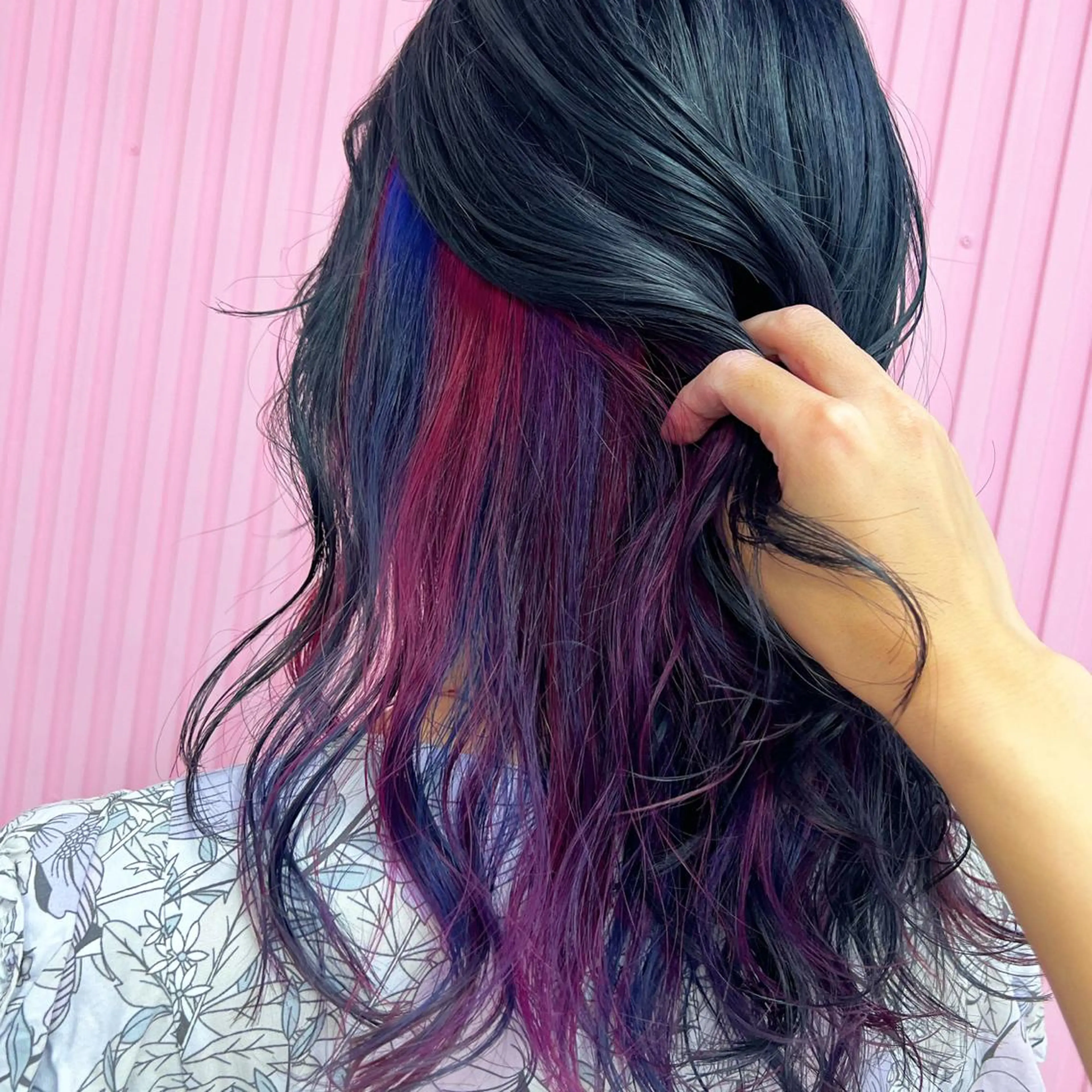 セミロング カラー ELU.☁️ ARIのヘアスタイル