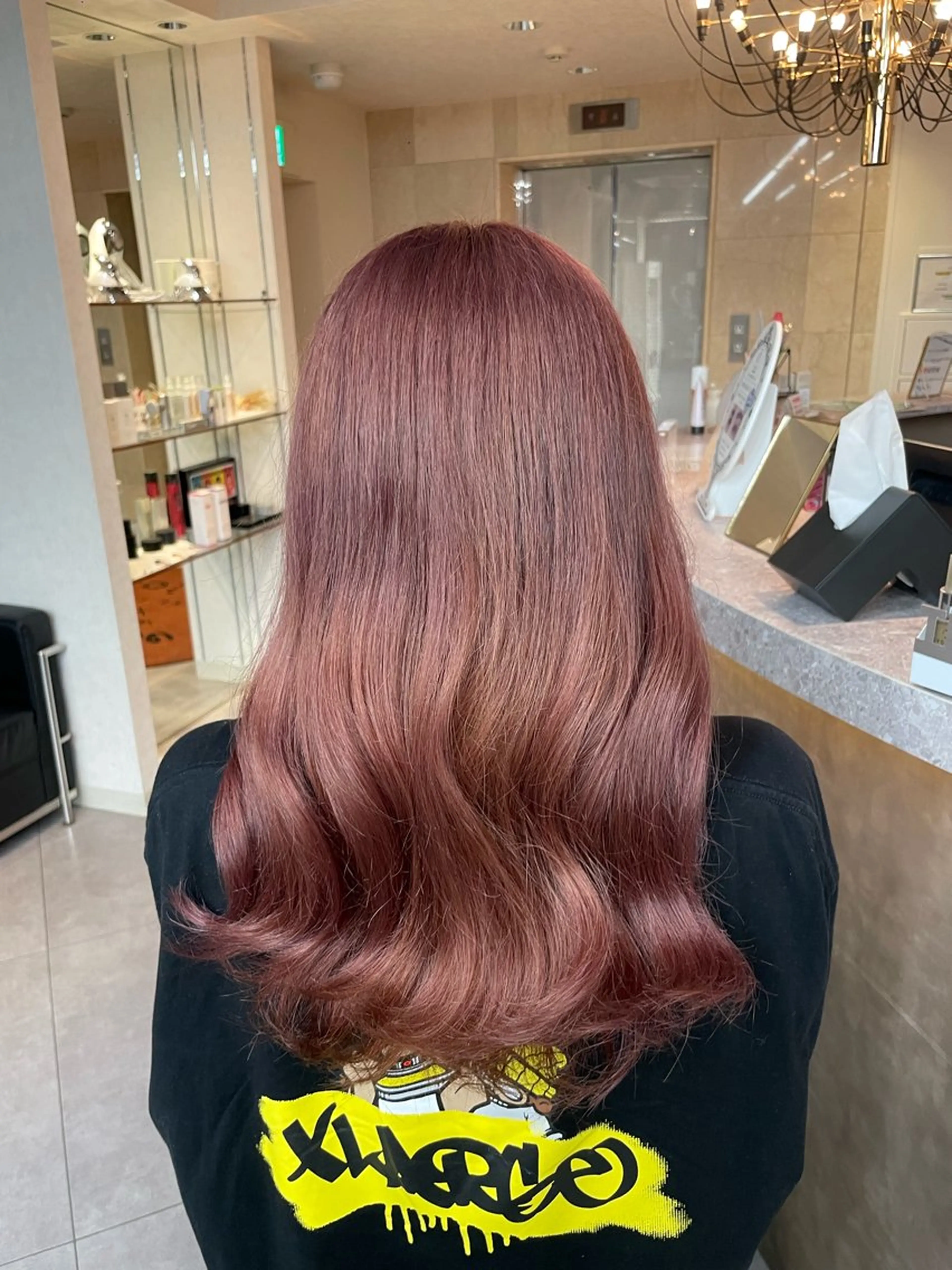 セミロング カラー ハイトーン/メンズ/ デザイン/梅田/ミユのヘアスタイル