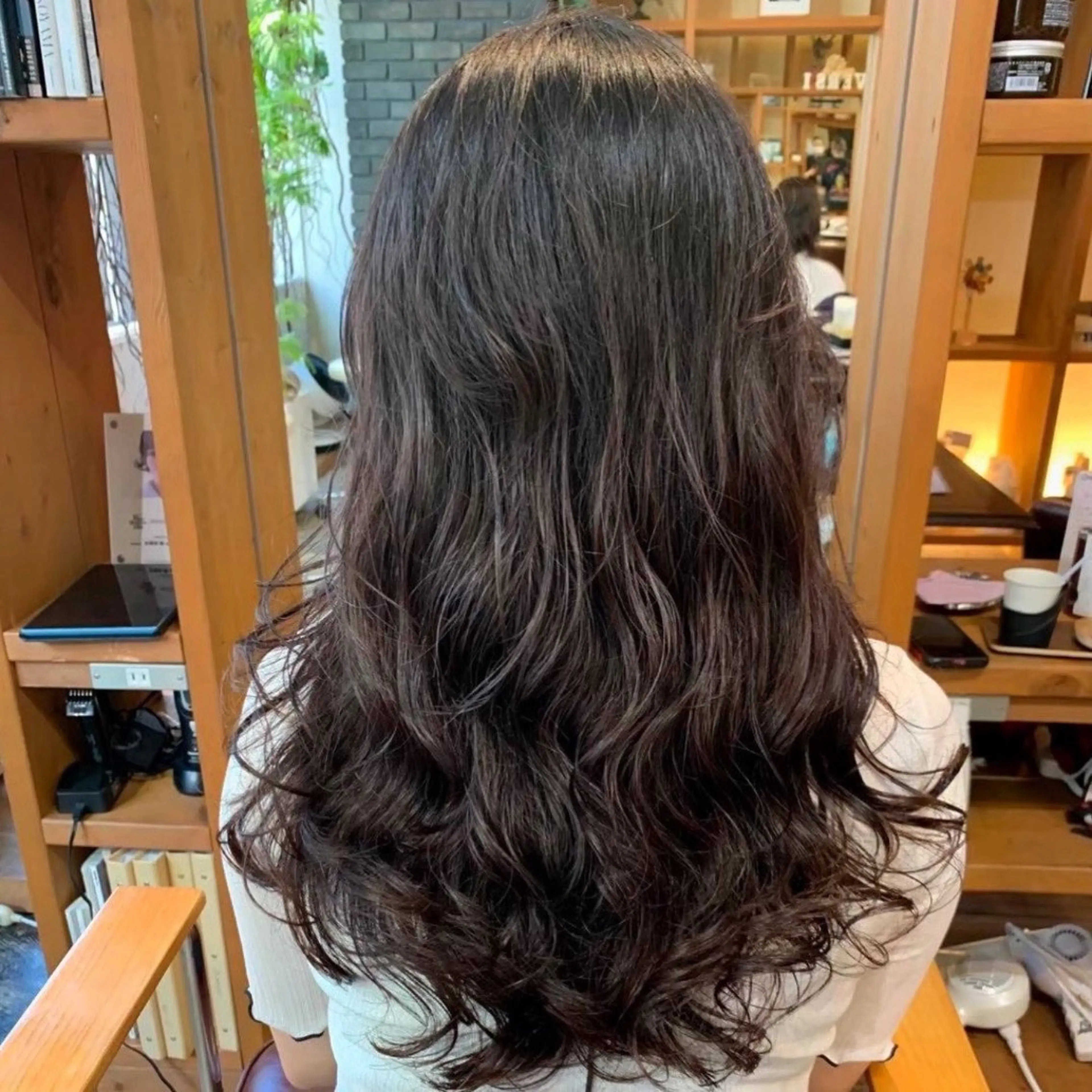 パーマ デジタルパーマ BELO OSAKA マオのヘアスタイル