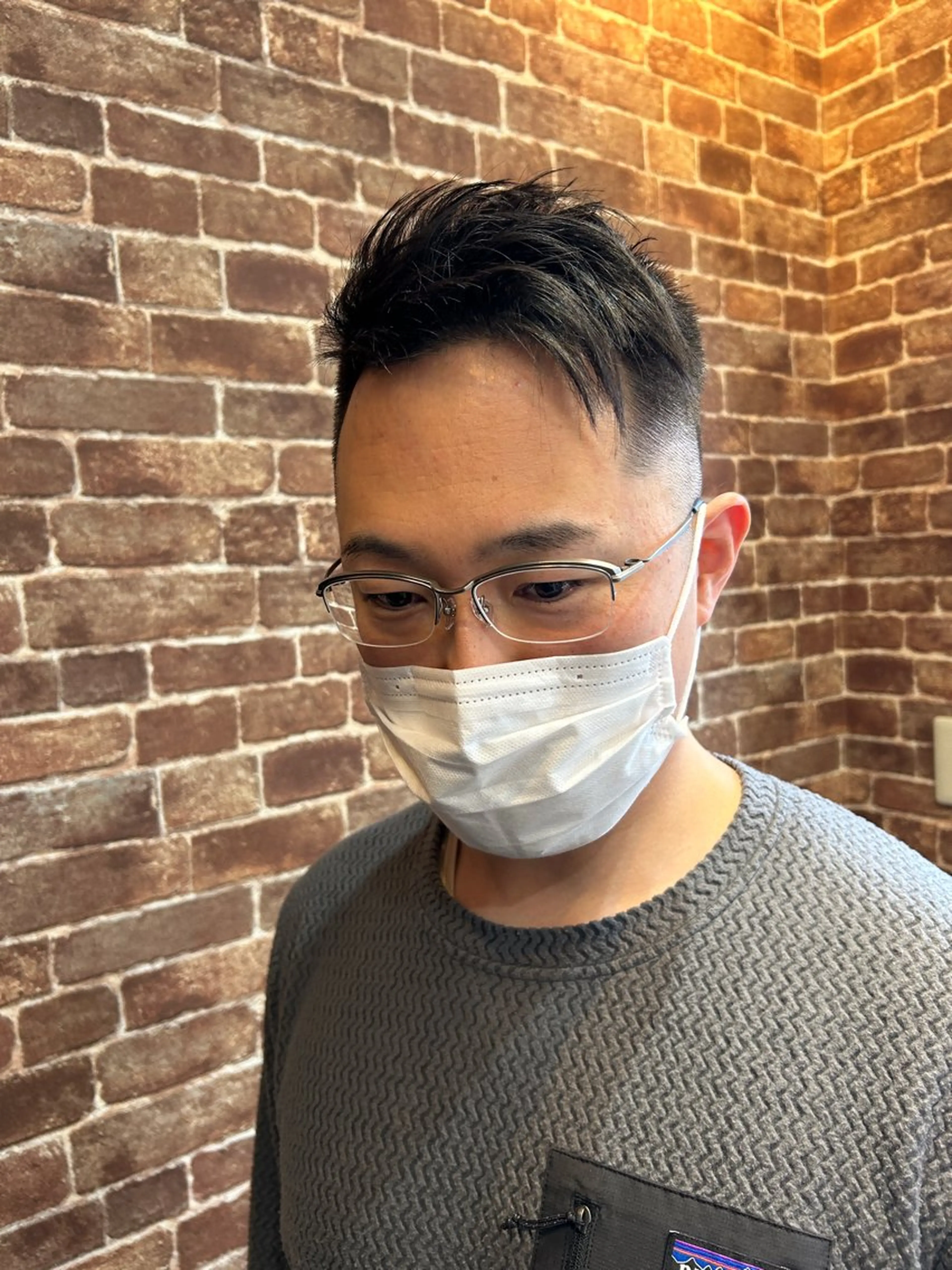 ショート メンズ ヘッドスパ 久木原 ゆりのヘアスタイル