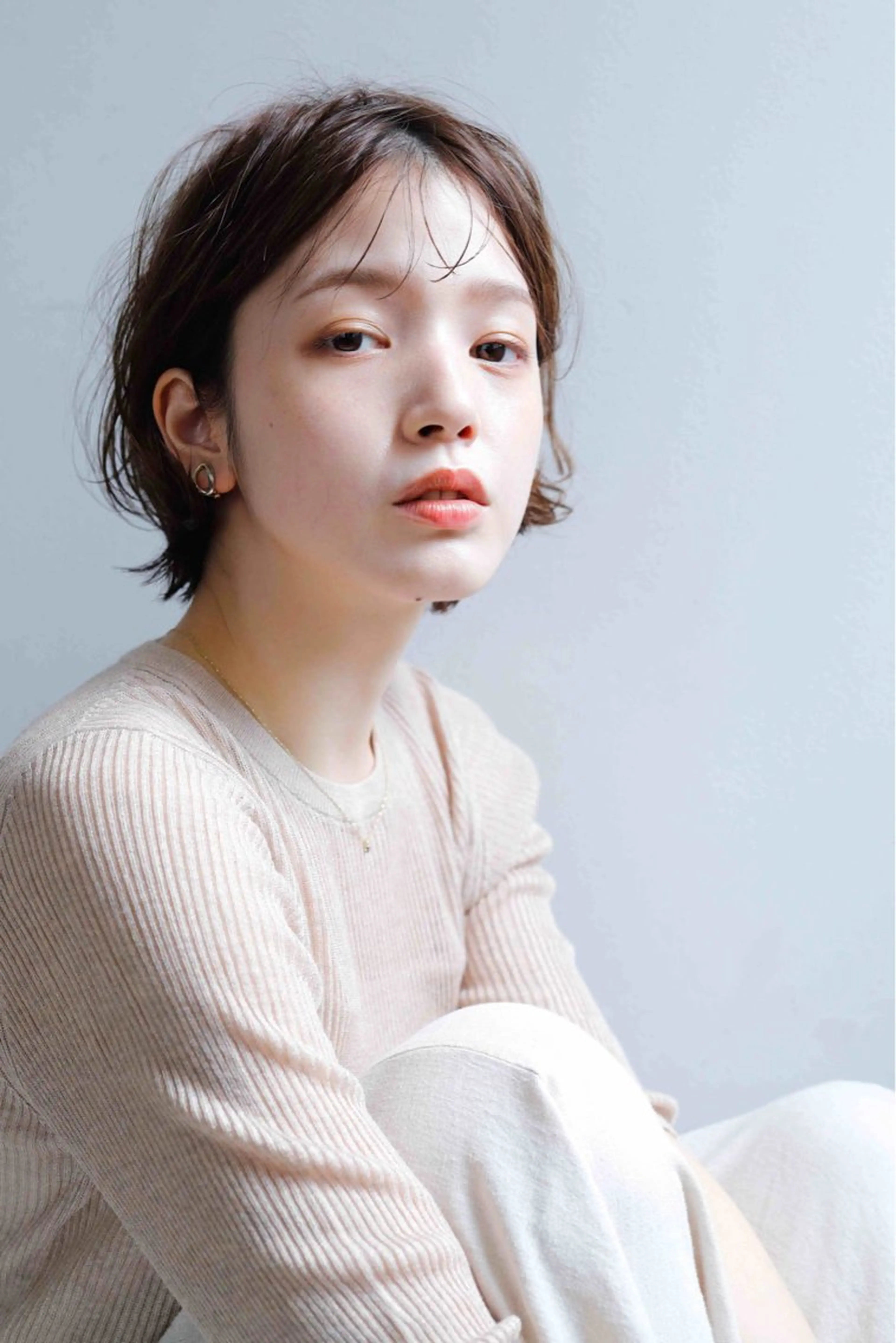 ショート カラー カット ヘアカラー トリートメント LOOP hairのヘアスタイル