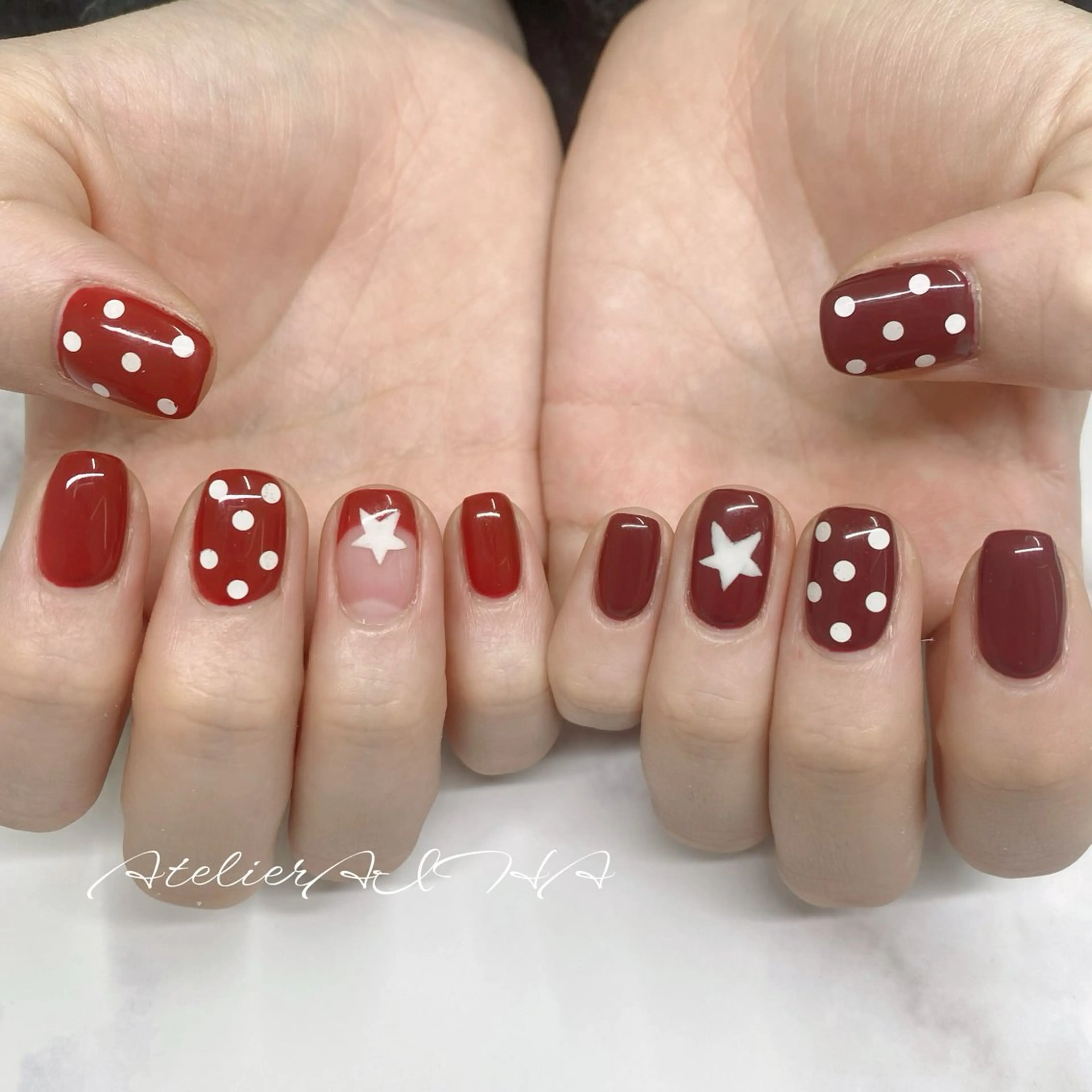 ネイル ハンドネイル アトリエAIHA★ フィルイン推奨サロンのネイルデザイン