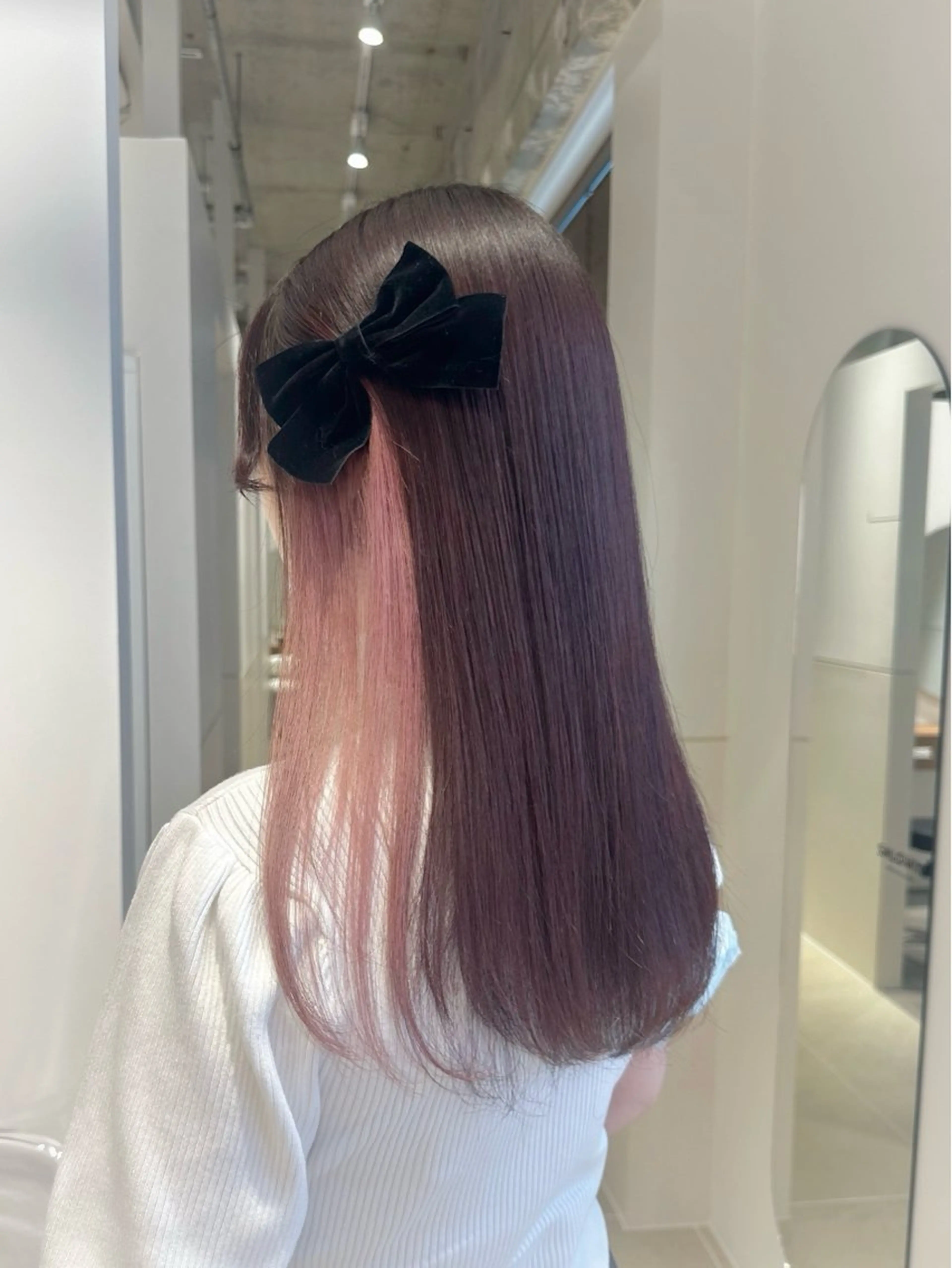 🎀イヤリングカラー➕3stepトリートメント🎀 🪽【色味はなんでも相談可能です💭リタッチもこちら】の写真