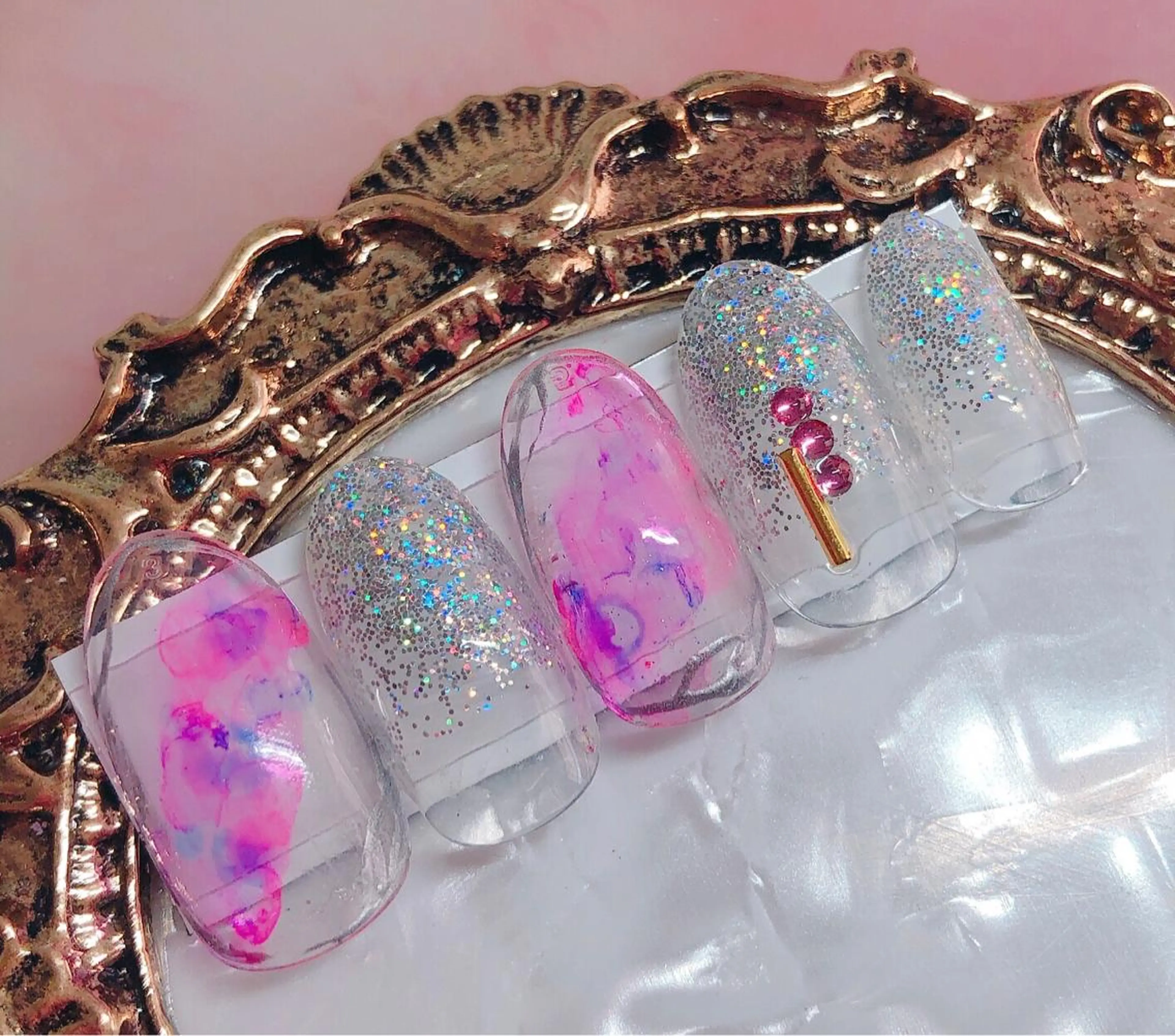 ネイル ハンドネイル CROWN プライベートサロンのネイルデザイン