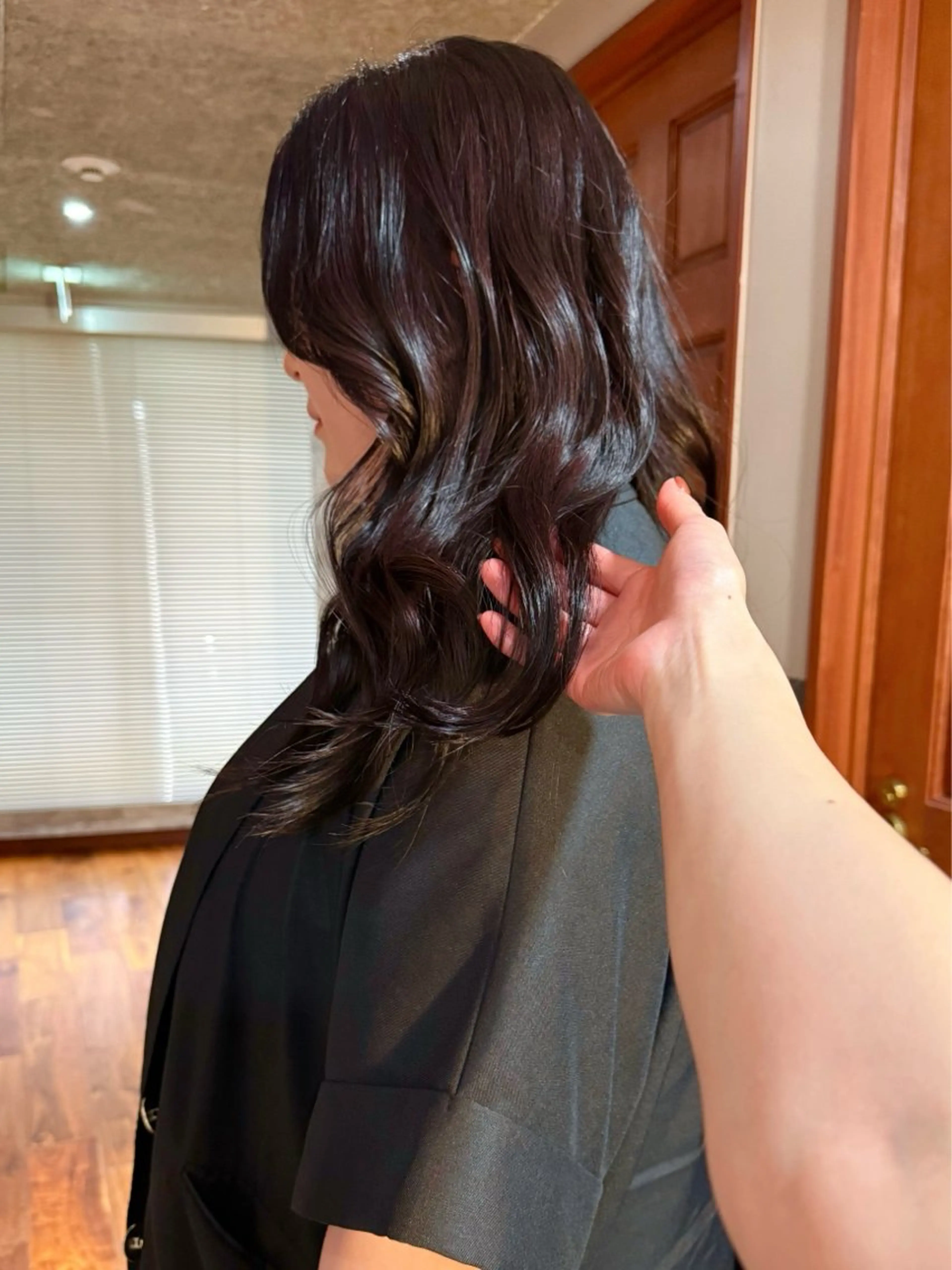 セミロング カラー カット ヘアカラー トリートメント mai / linoah˚✧のヘアスタイル