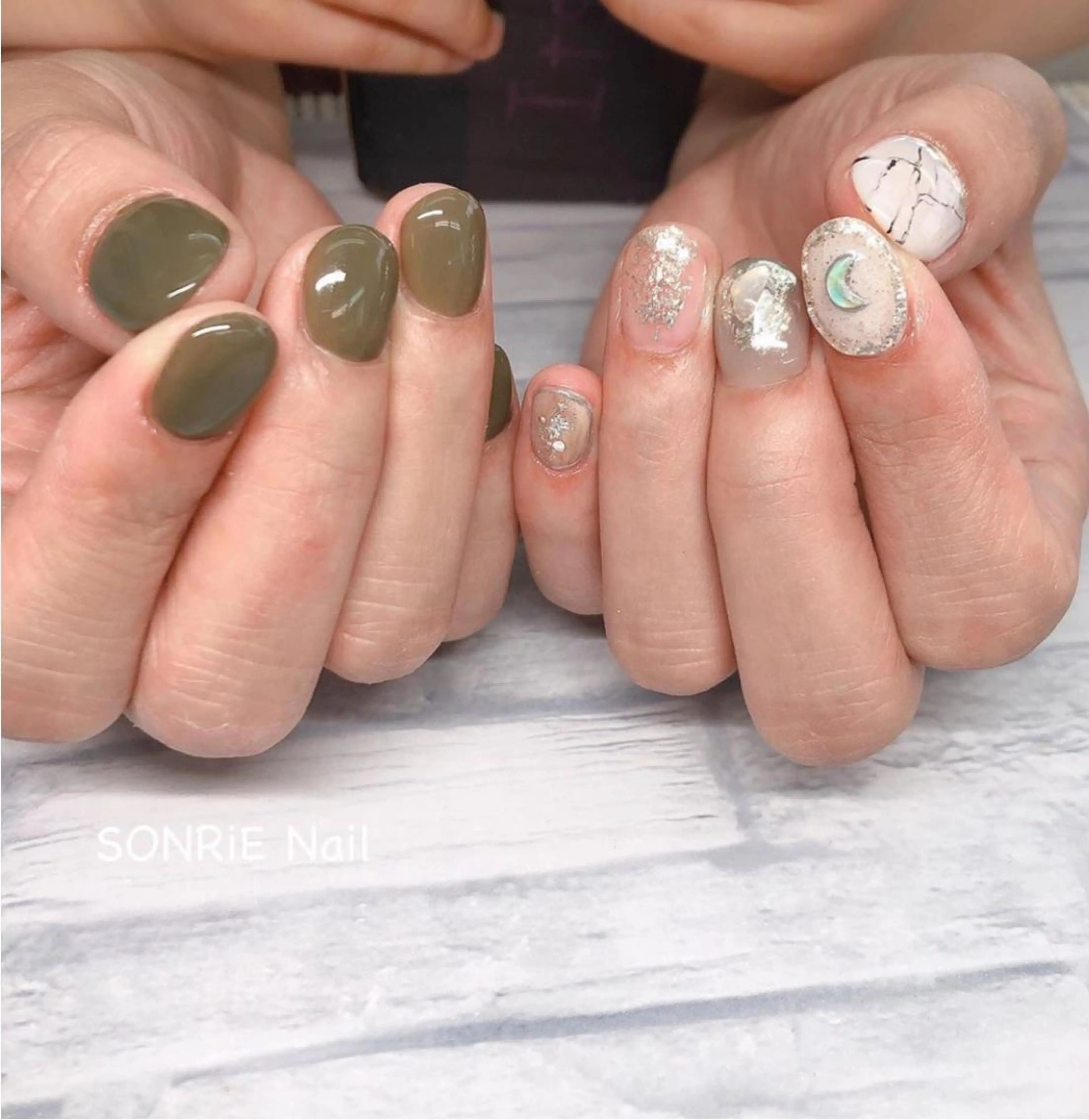 ネイル 豊橋美容院 ソンリエのヘアスタイル