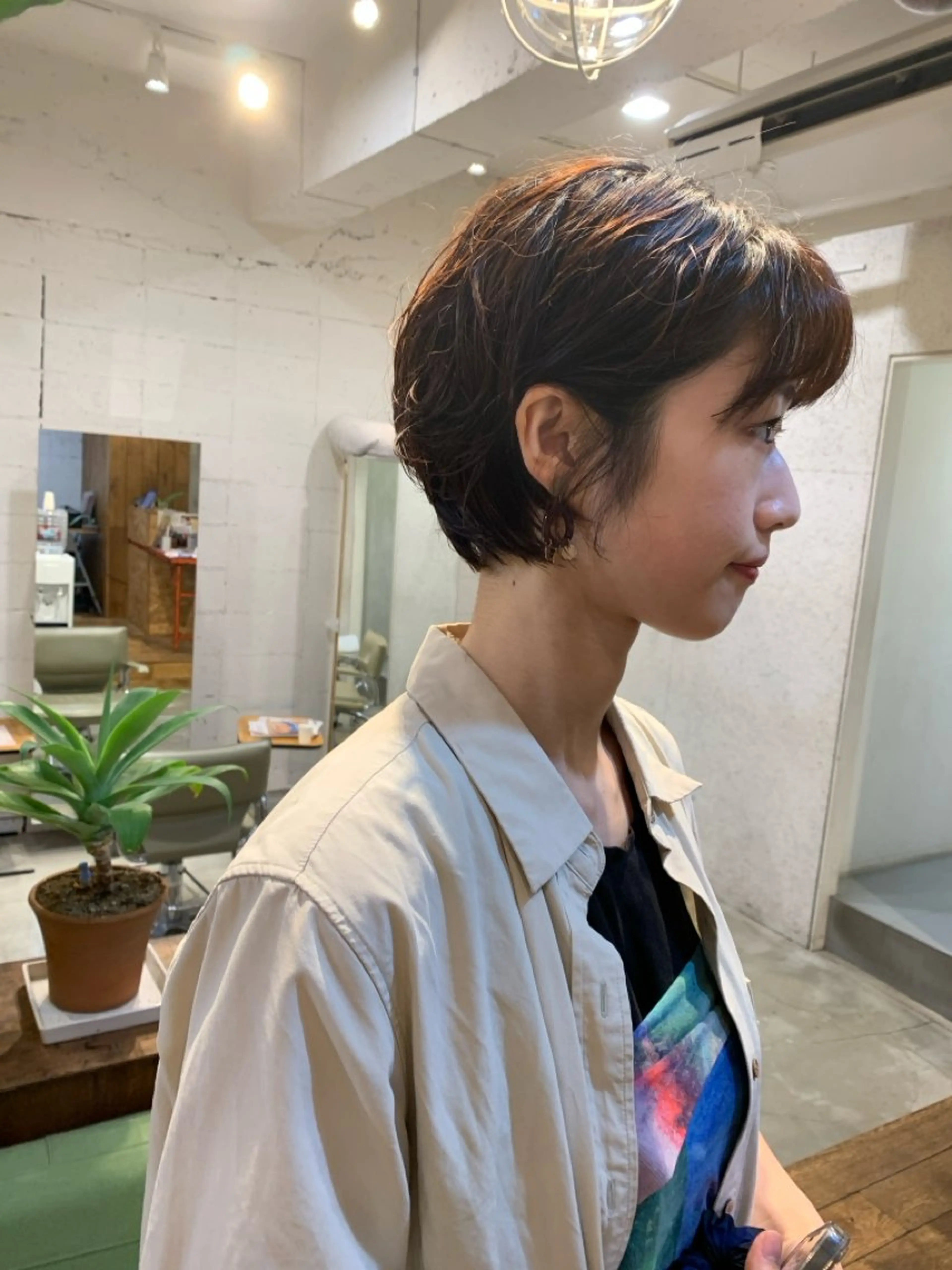 ショート カラー パーマ ニュアンスパーマ 【takk】 ナカヤママサヨシのヘアスタイル